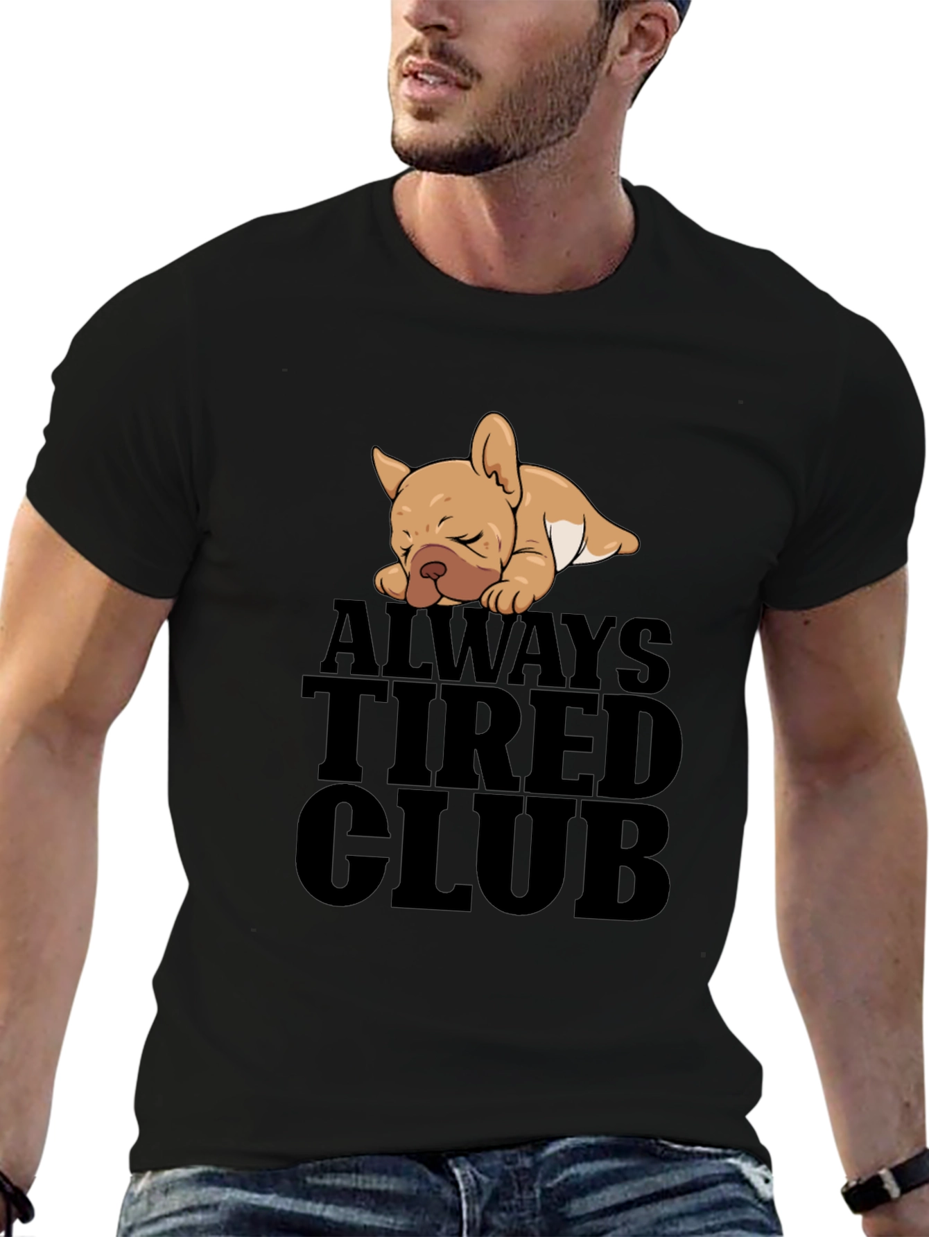 Always Tired Club Graphic T-Shirt