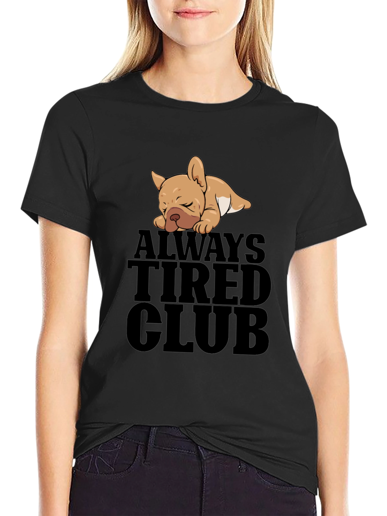 Always Tired Club Graphic T-Shirt