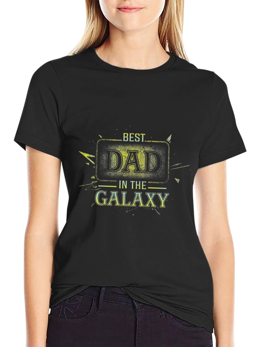 Best Dad in the Galaxy Graphic T-Shirt