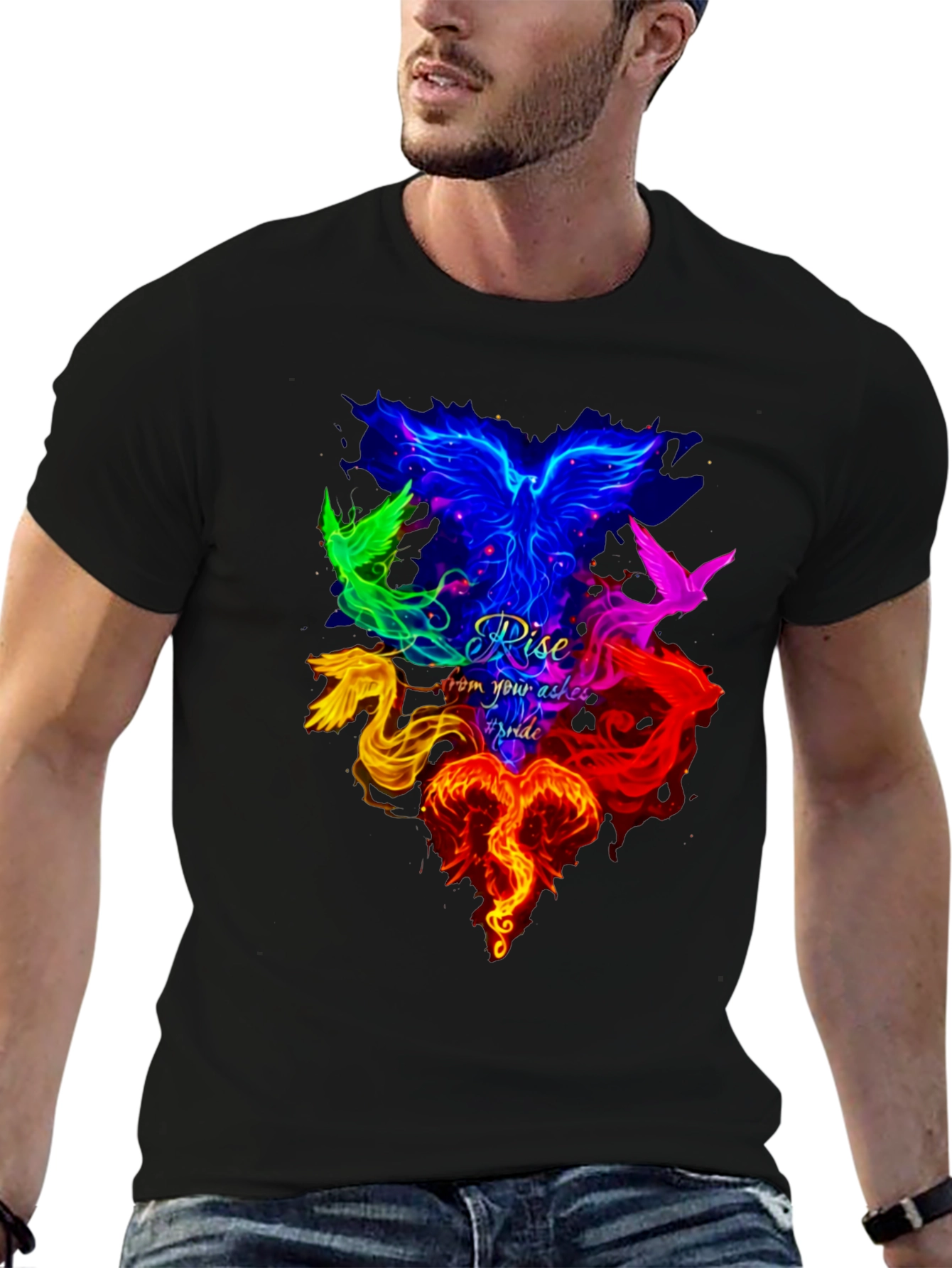 Rise From Your Ashes Pride Graphic Tee