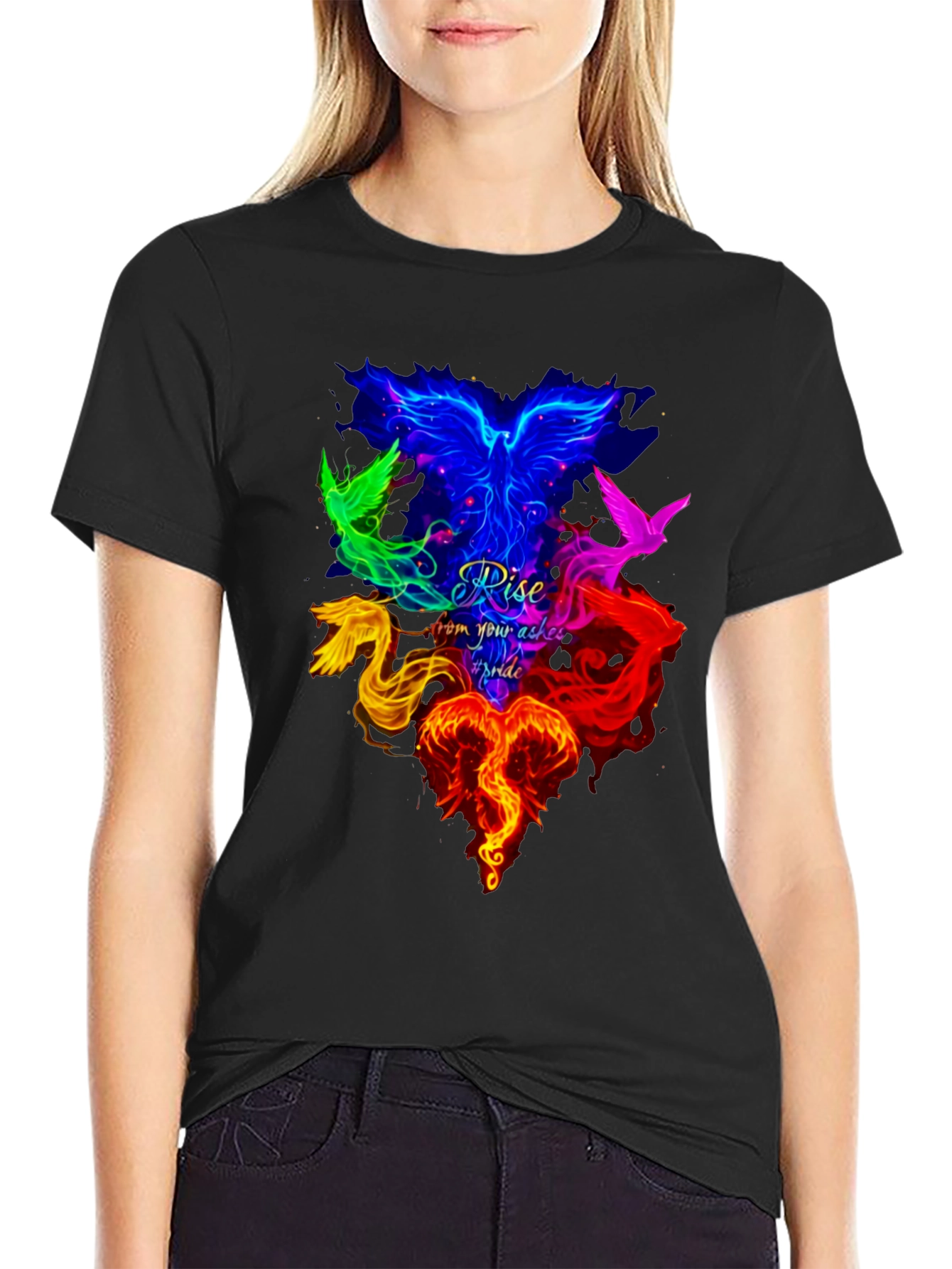 Rise From Your Ashes Pride Graphic Tee