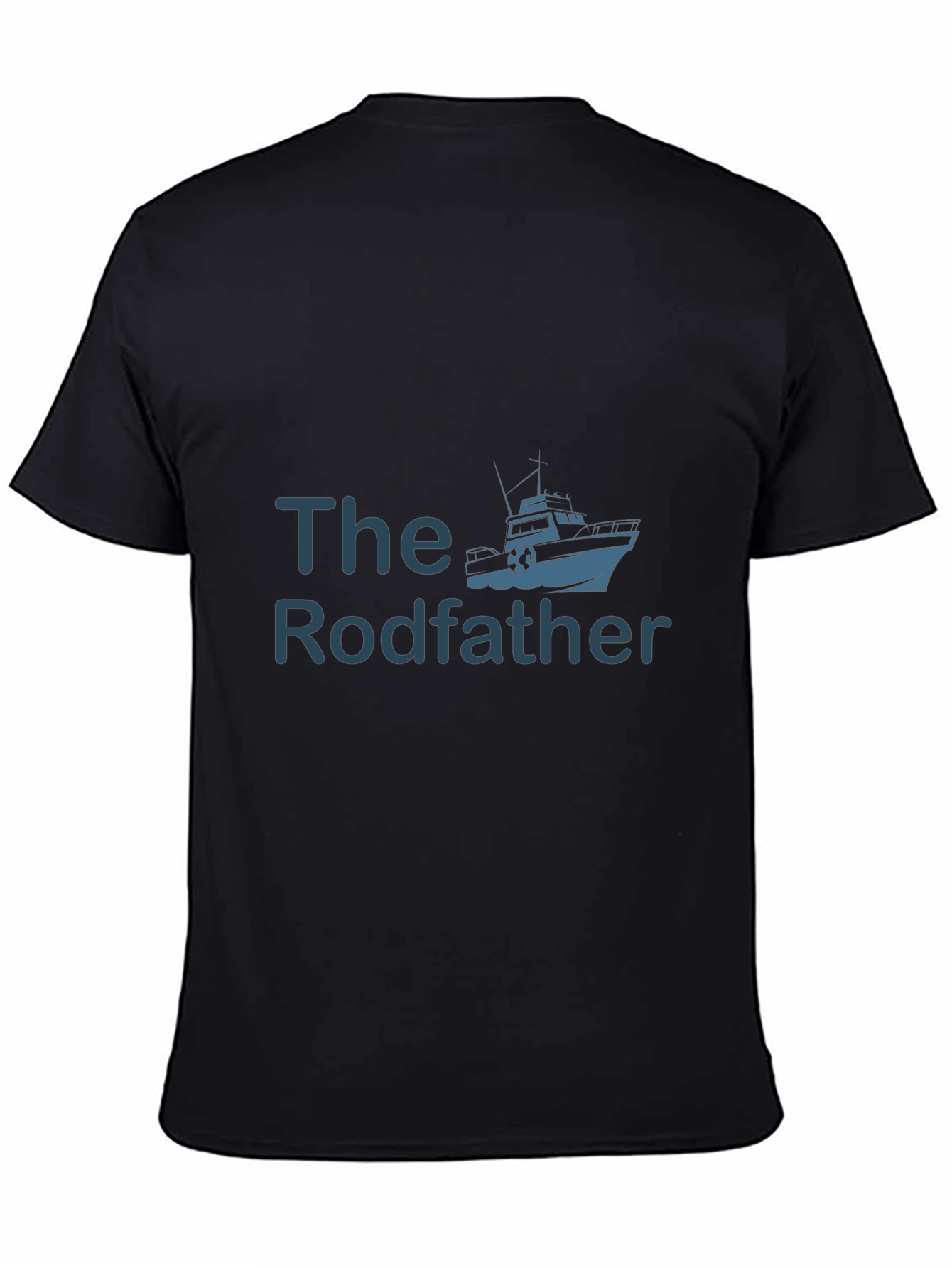 The Rodfather T-Shirt - Fishing Boat Graphic Tee