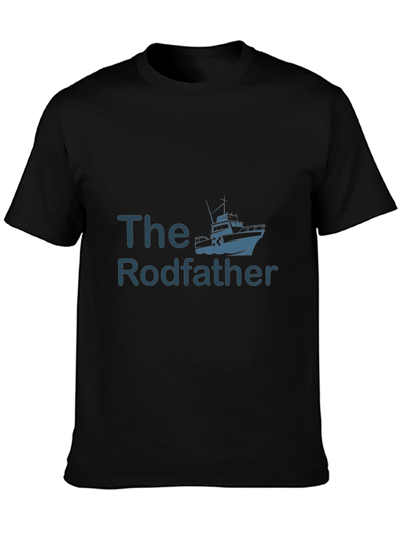 The Rodfather T-Shirt - Fishing Boat Graphic Tee
