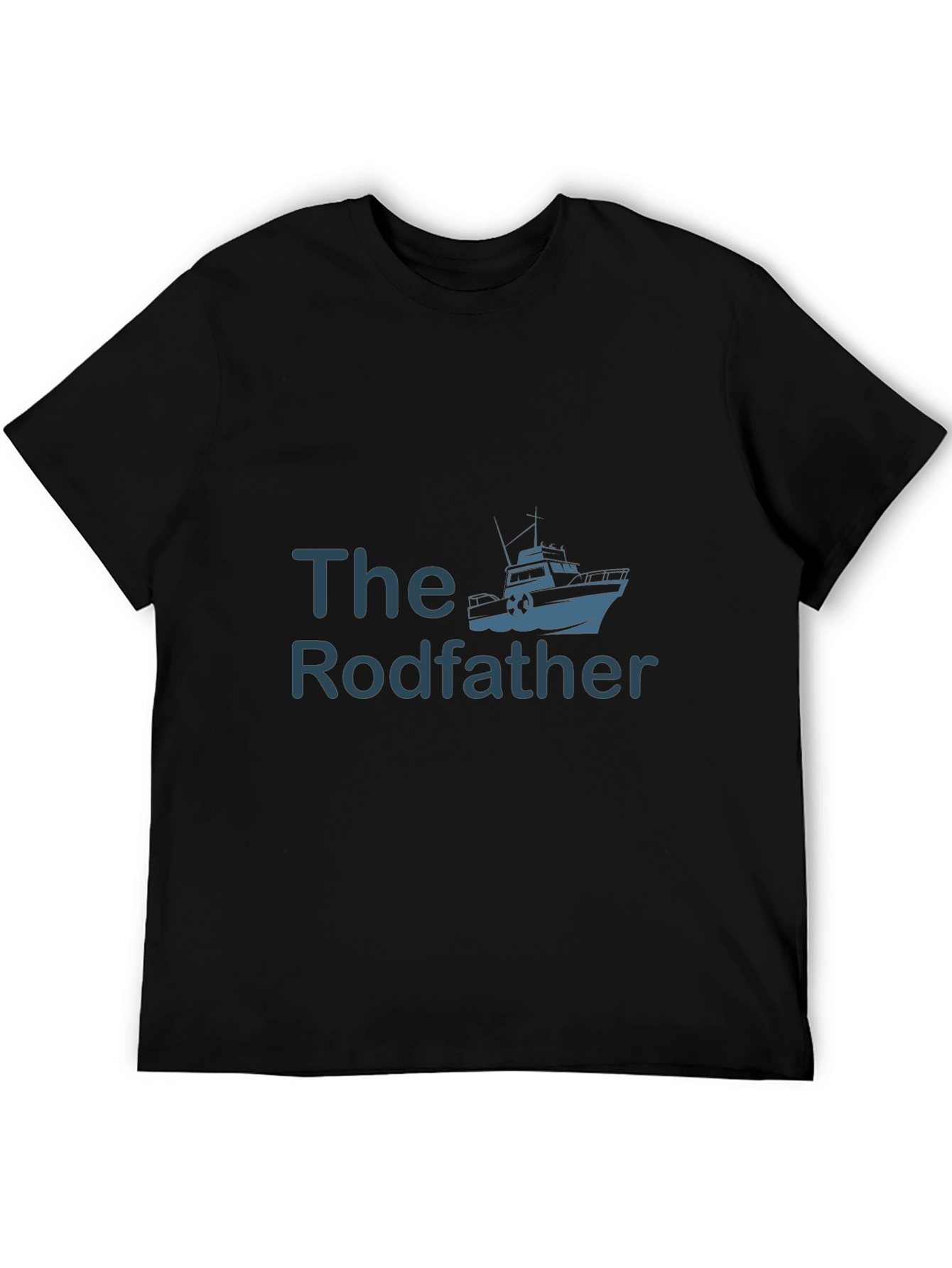 The Rodfather T-Shirt - Fishing Boat Graphic Tee