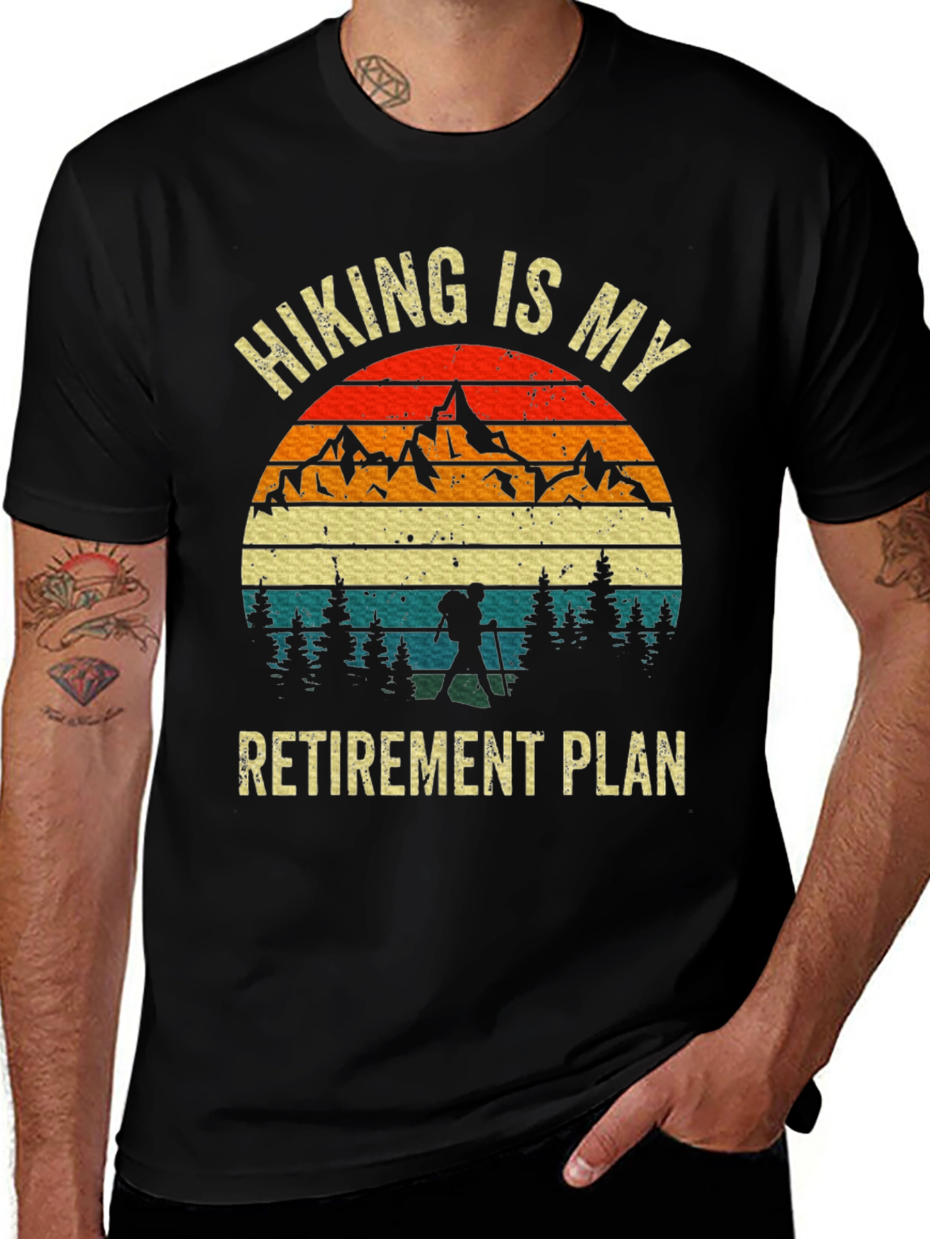 Hiking Is My Retirement Plan T-Shirt