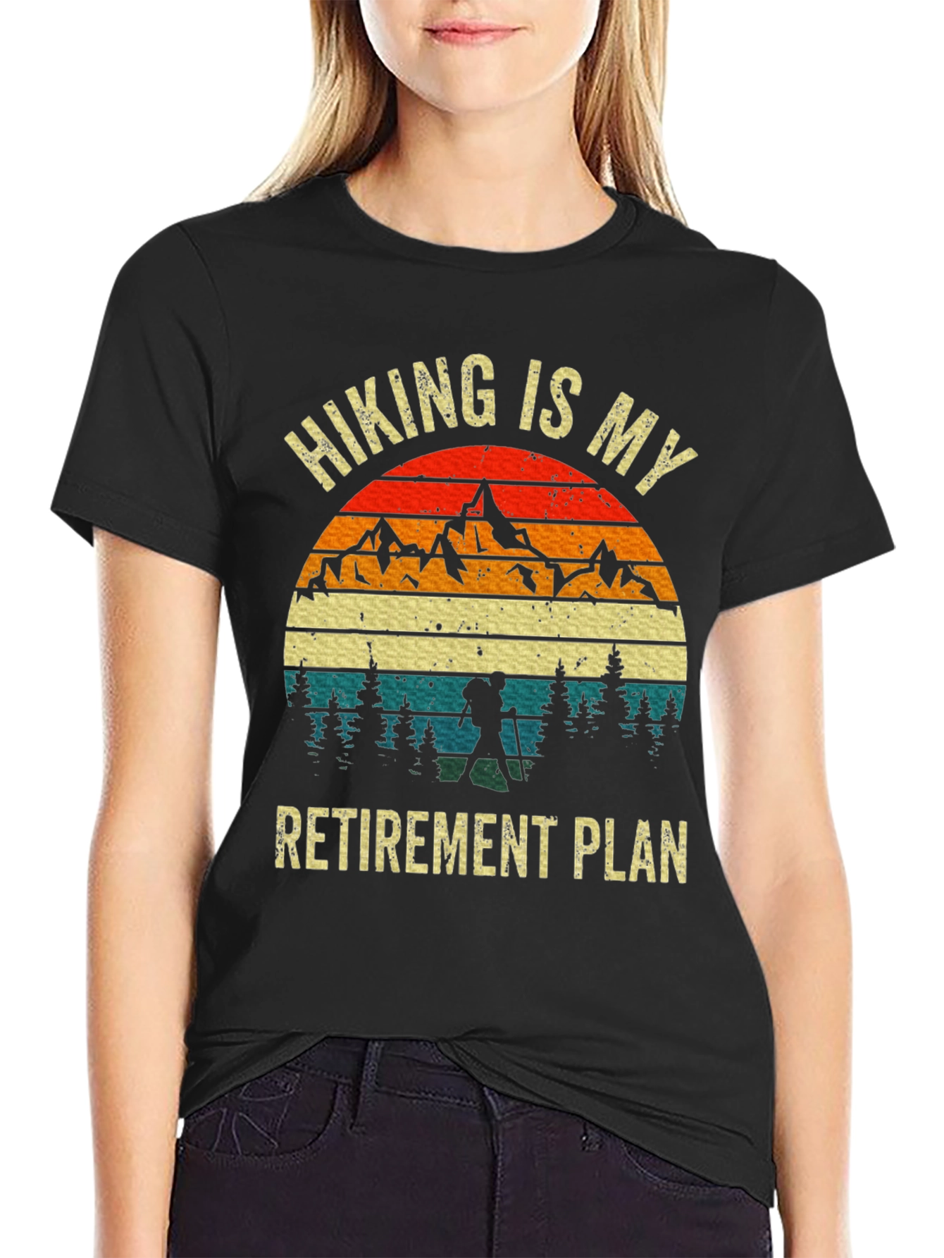 Hiking Is My Retirement Plan T-Shirt