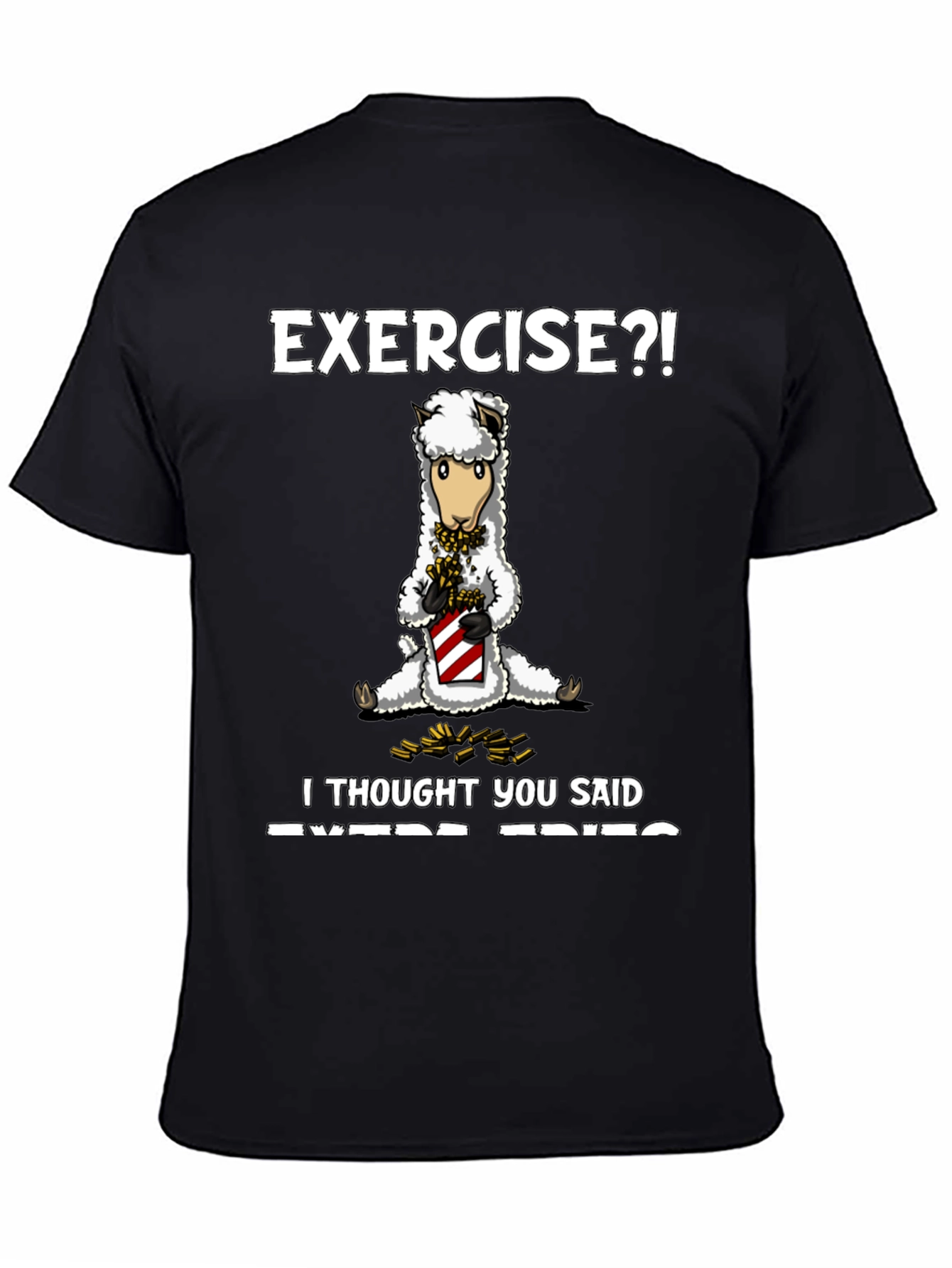 Extra Fries Alpaca T-Shirt