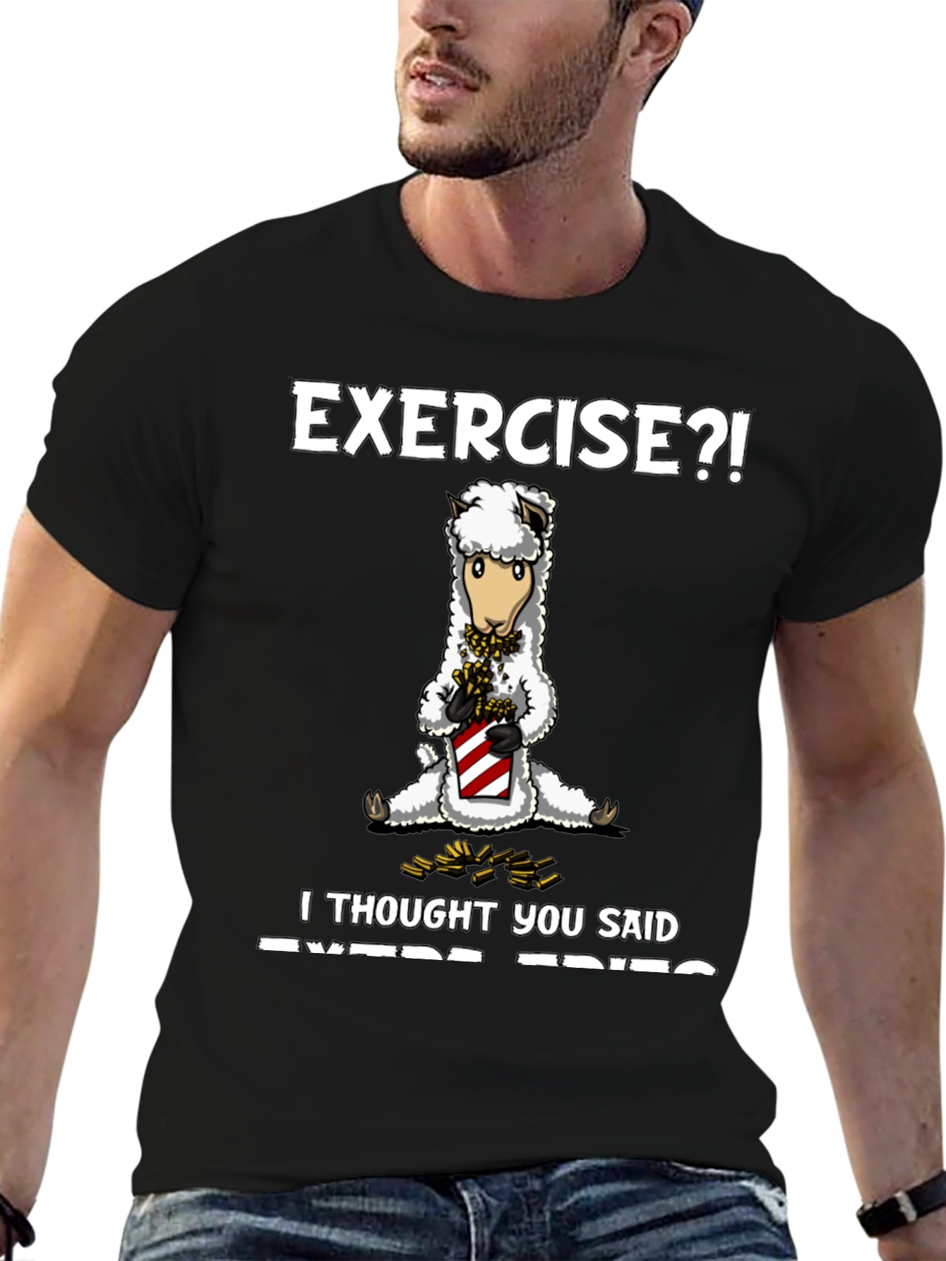 Extra Fries Alpaca T-Shirt