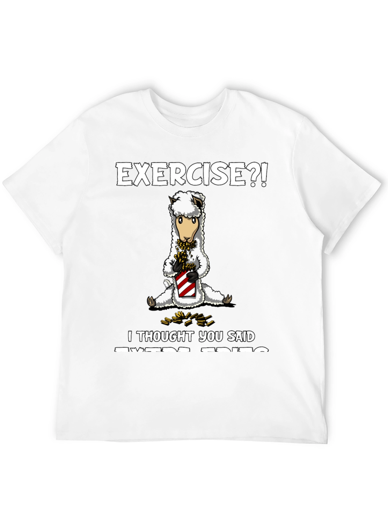 Extra Fries Alpaca T-Shirt