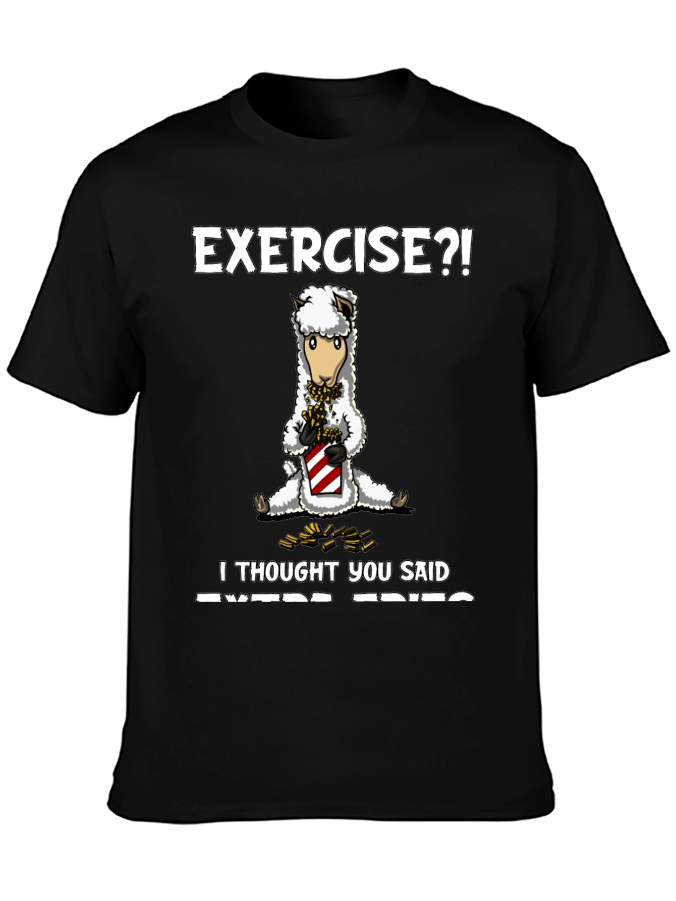 Extra Fries Alpaca T-Shirt