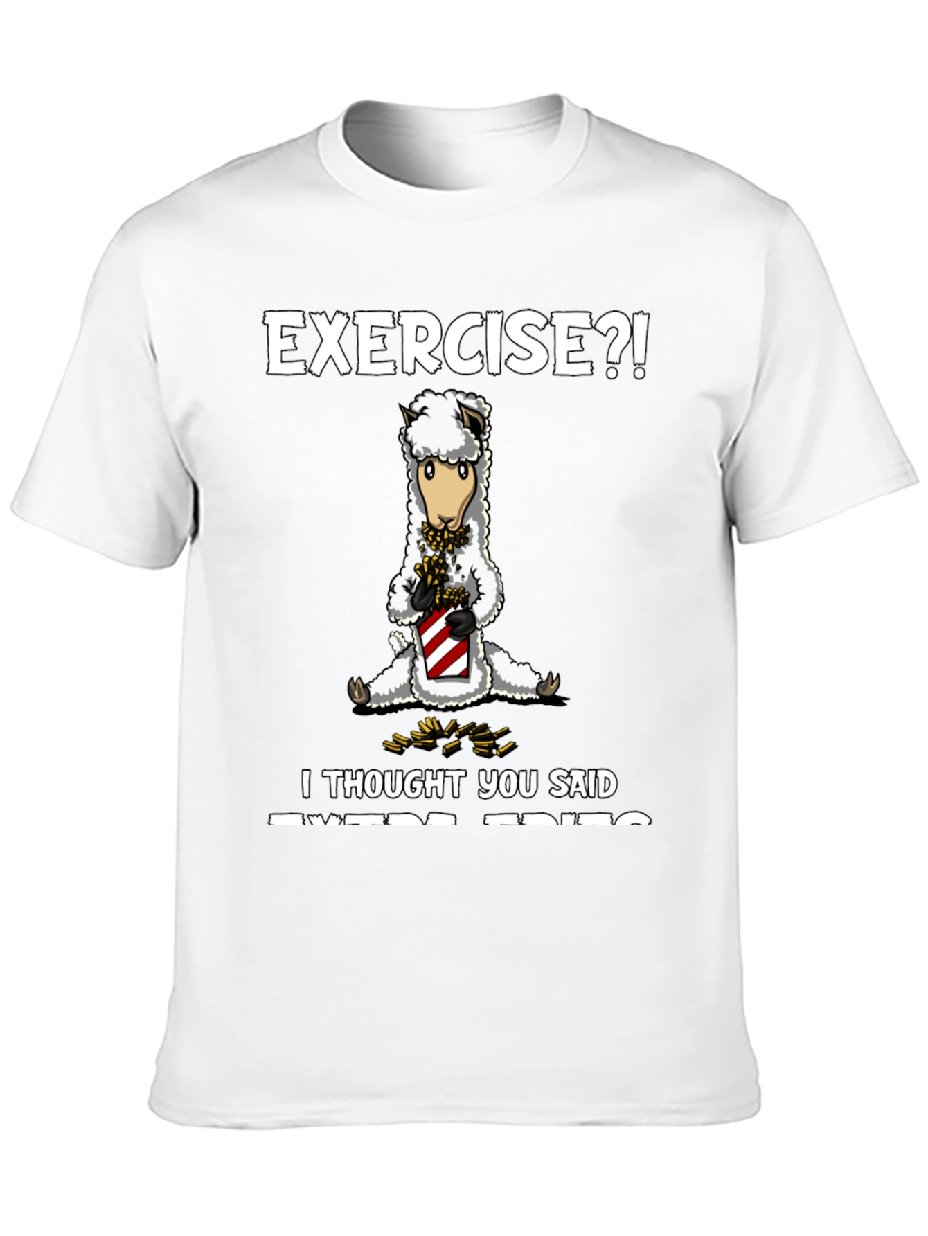 Extra Fries Alpaca T-Shirt