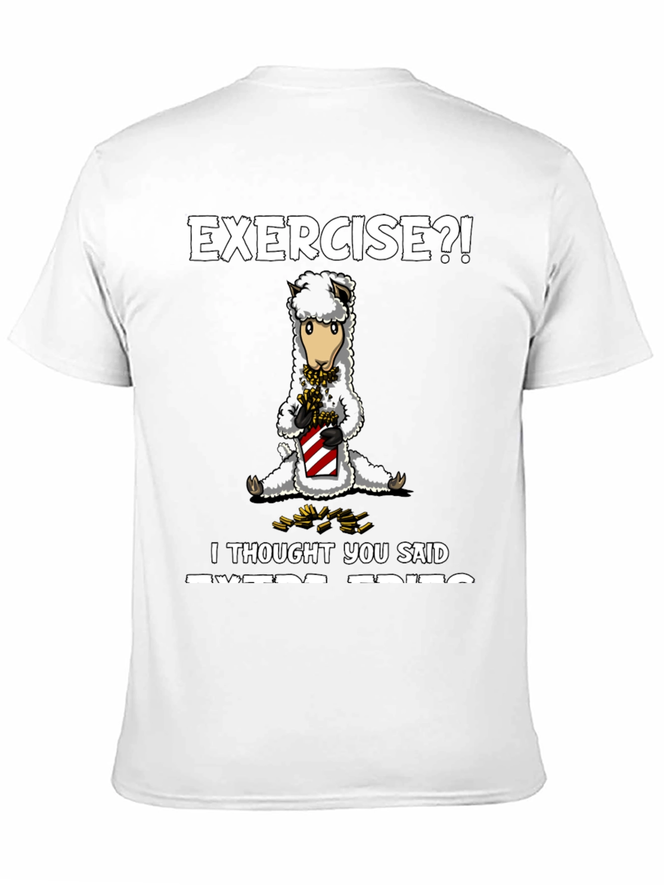Extra Fries Alpaca T-Shirt