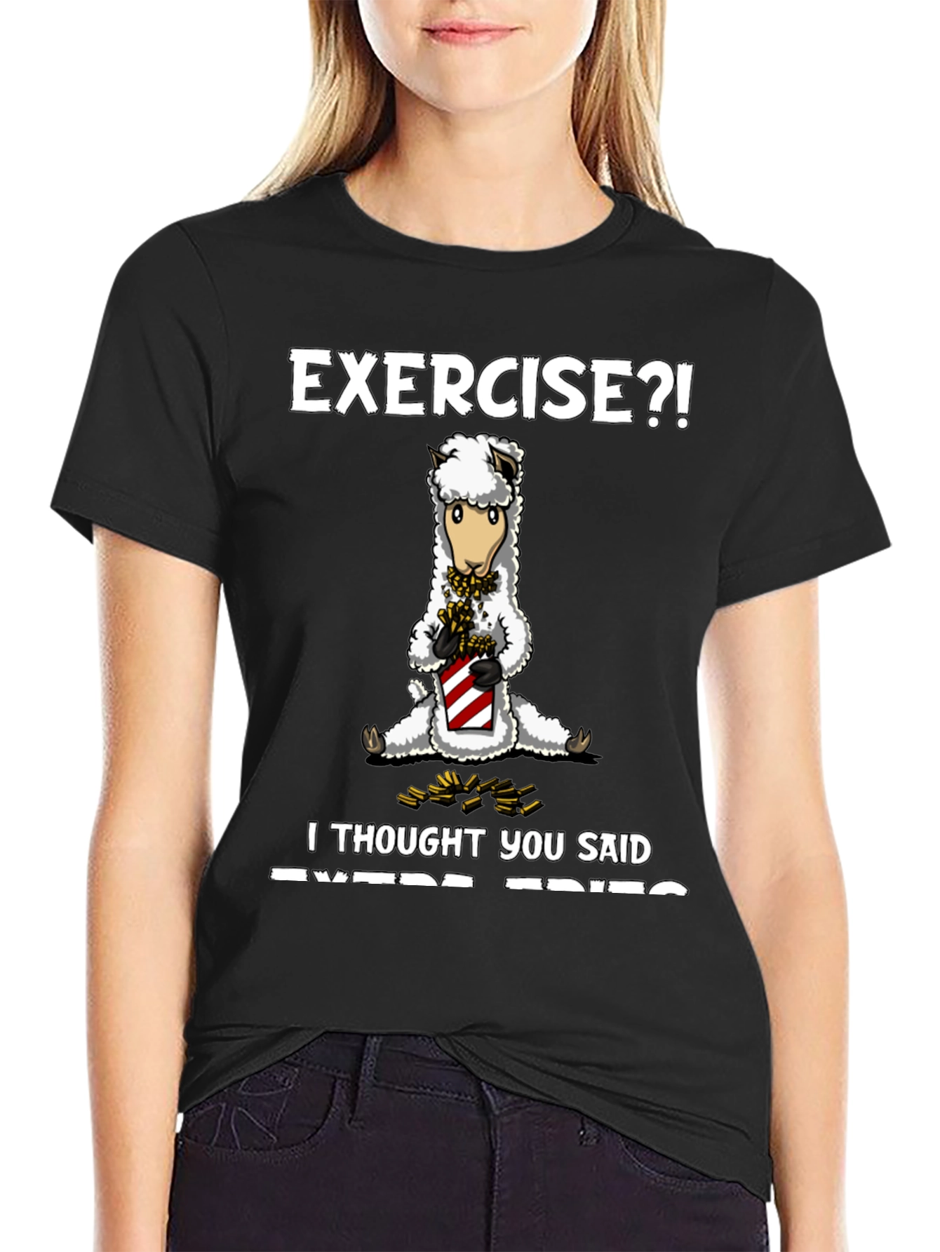 Extra Fries Alpaca T-Shirt
