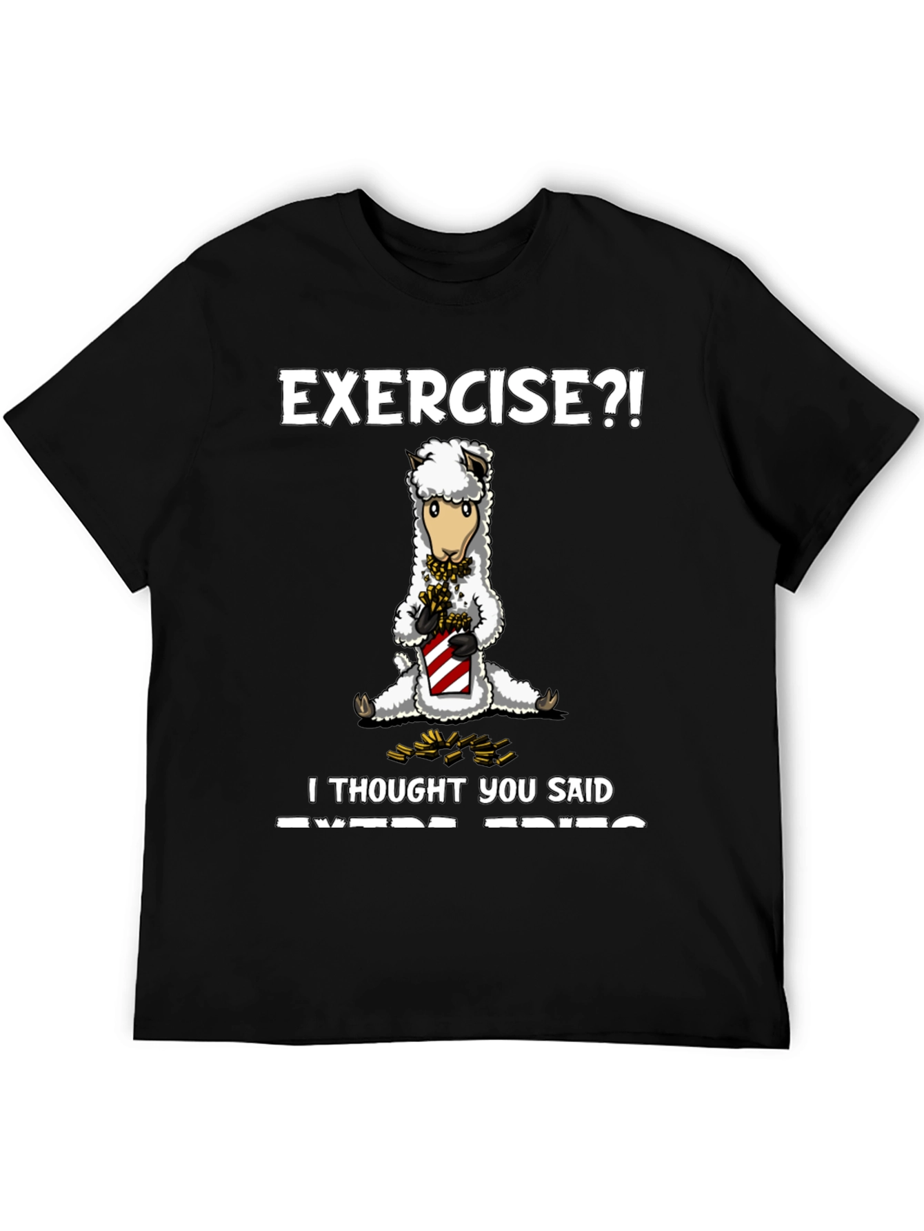 Extra Fries Alpaca T-Shirt
