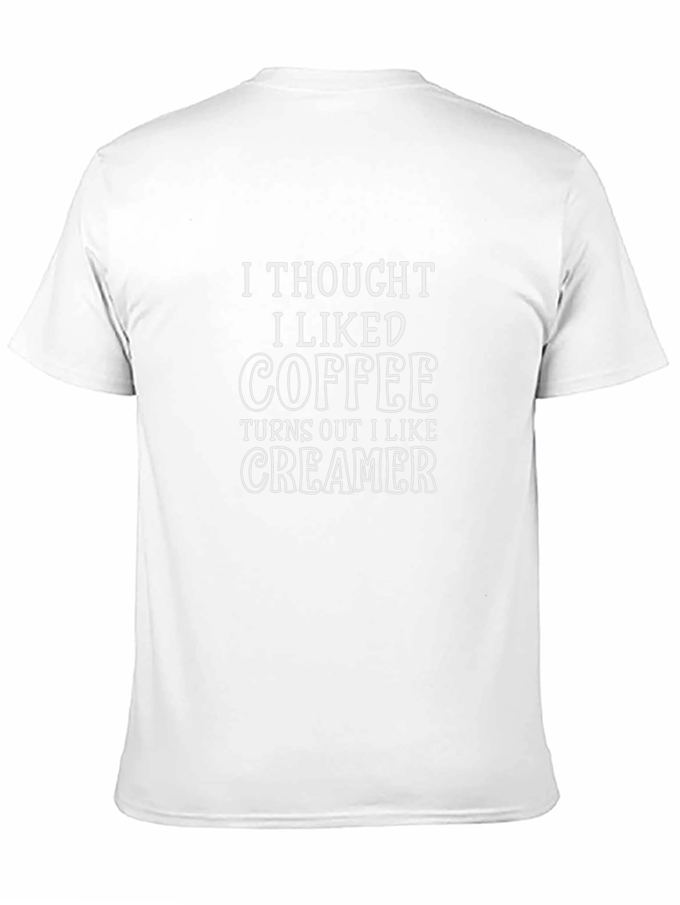 Coffee Creamer T-Shirt - Funny Graphic Tee