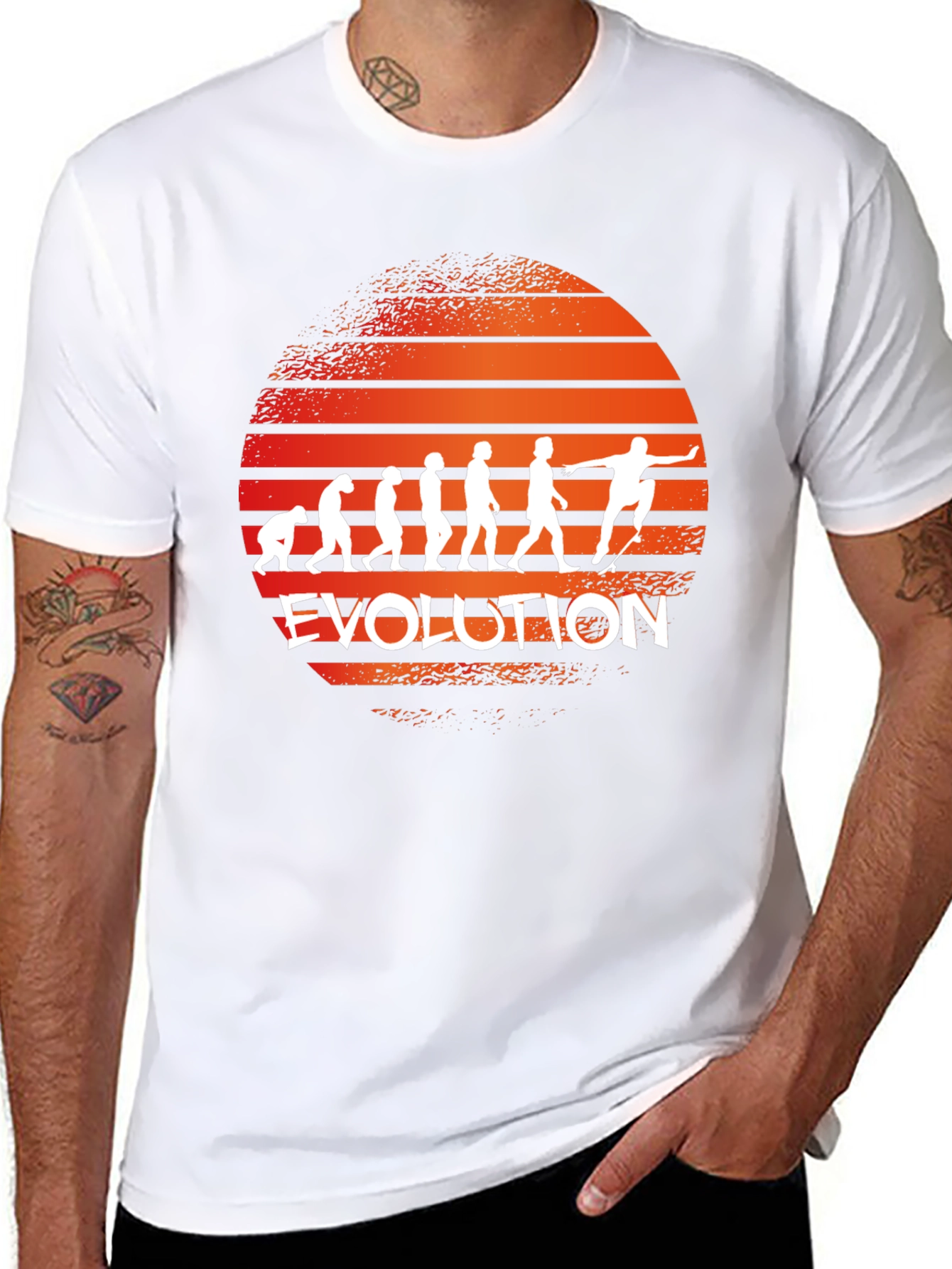 Evolution Skateboarder Graphic T-Shirt