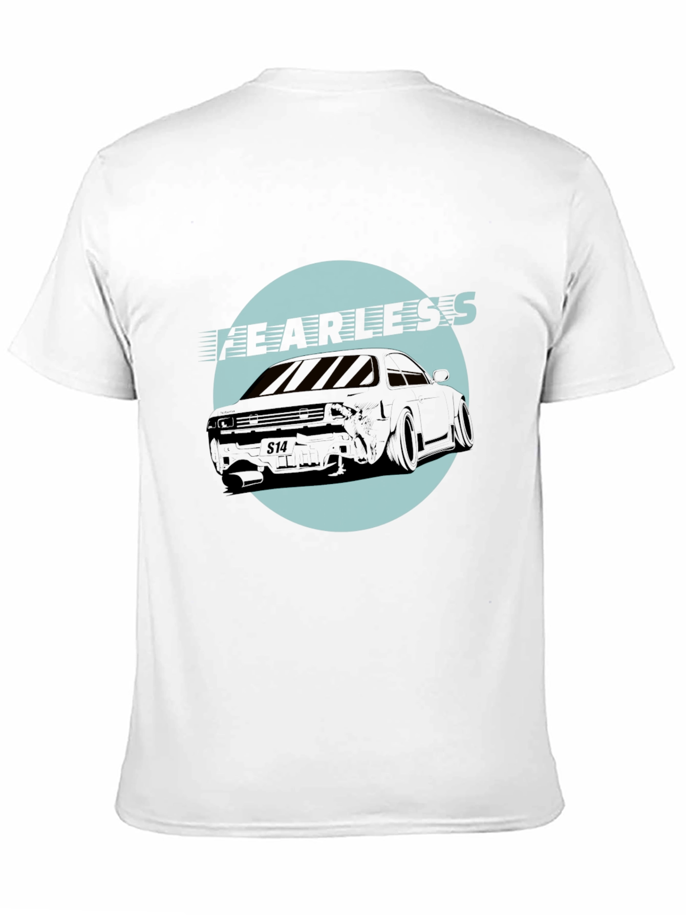 Fearless Car Graphic T-Shirt
