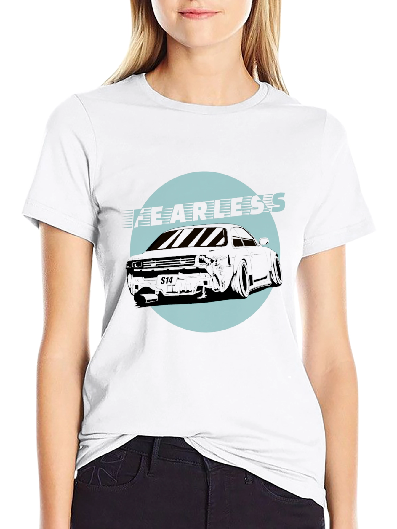 Fearless Car Graphic T-Shirt