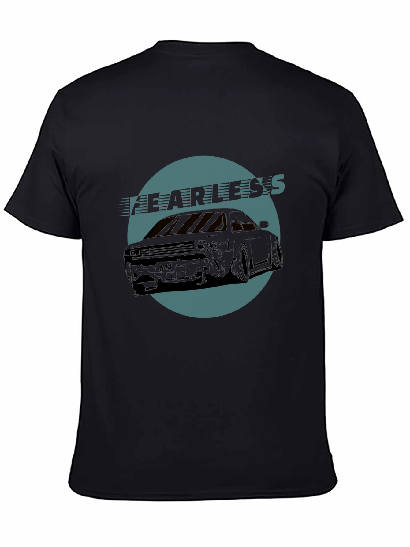 Fearless Car Graphic T-Shirt