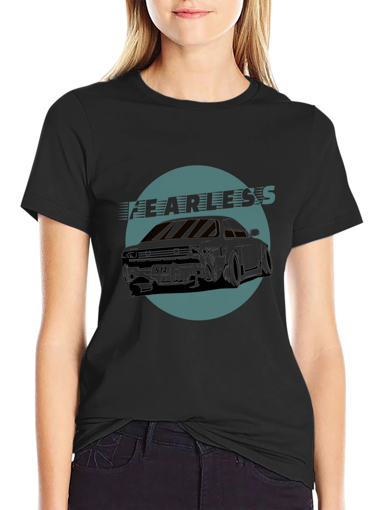 Fearless Car Graphic T-Shirt