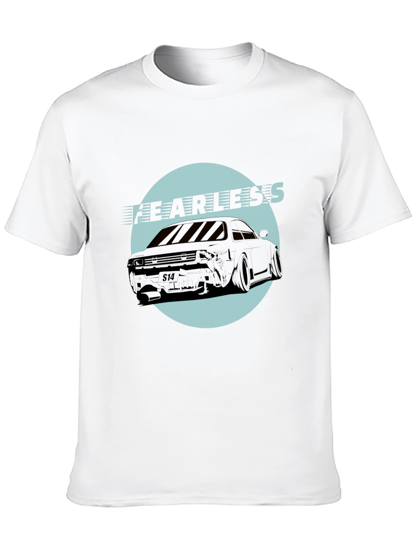 Fearless Car Graphic T-Shirt