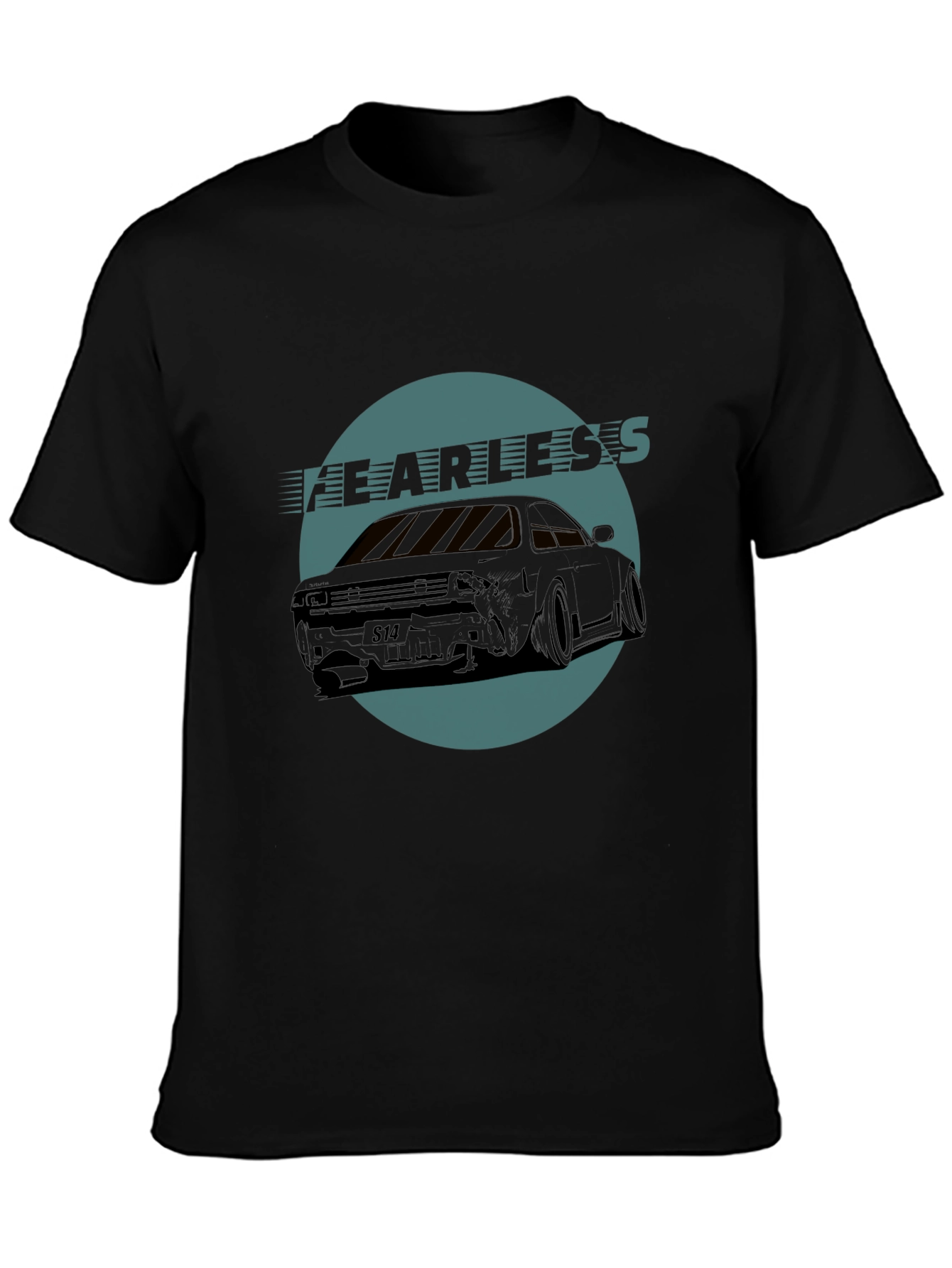 Fearless Car Graphic T-Shirt