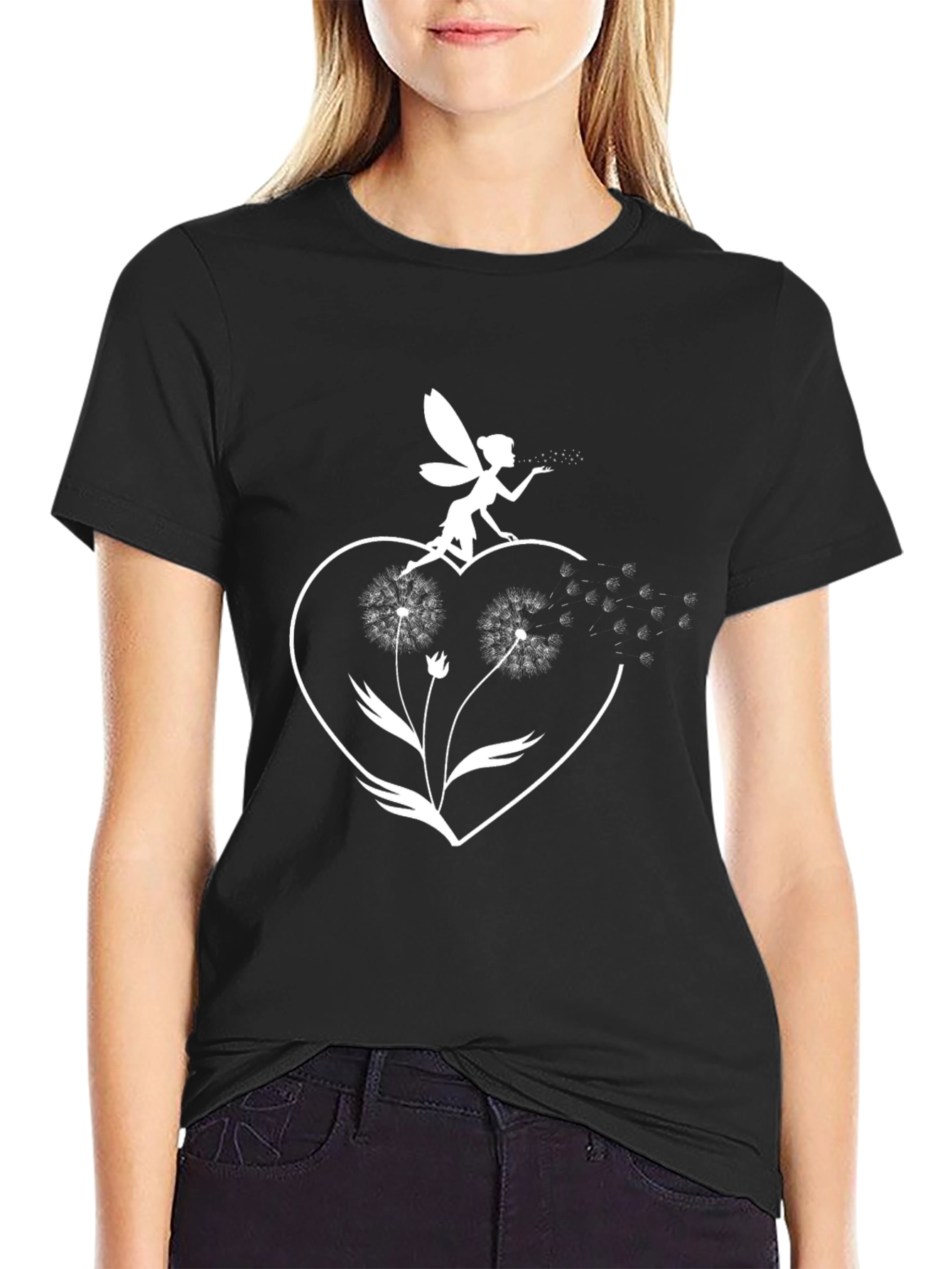 Fairy Heart Dandelion T-Shirt