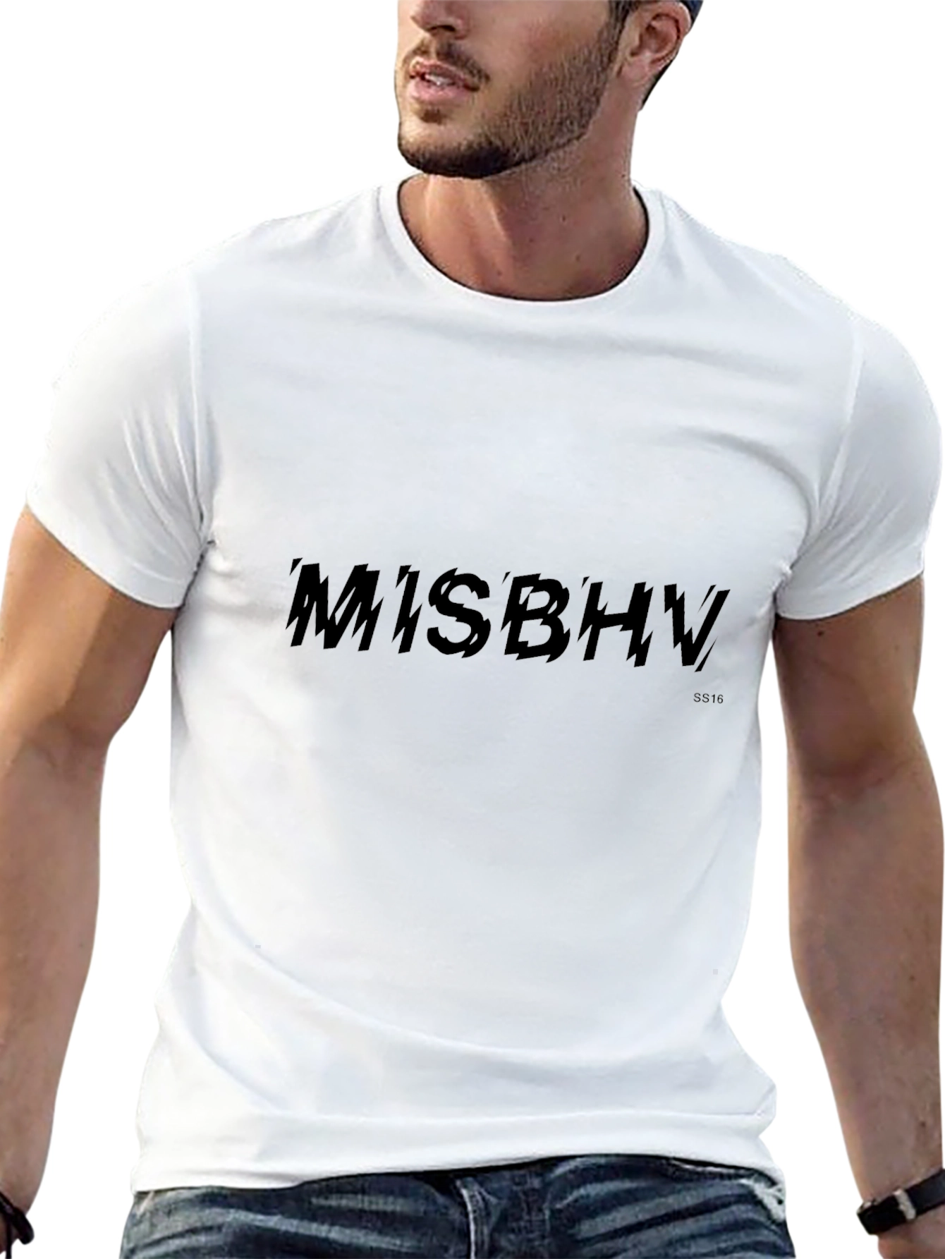 MISBHV Black Graphic Tee