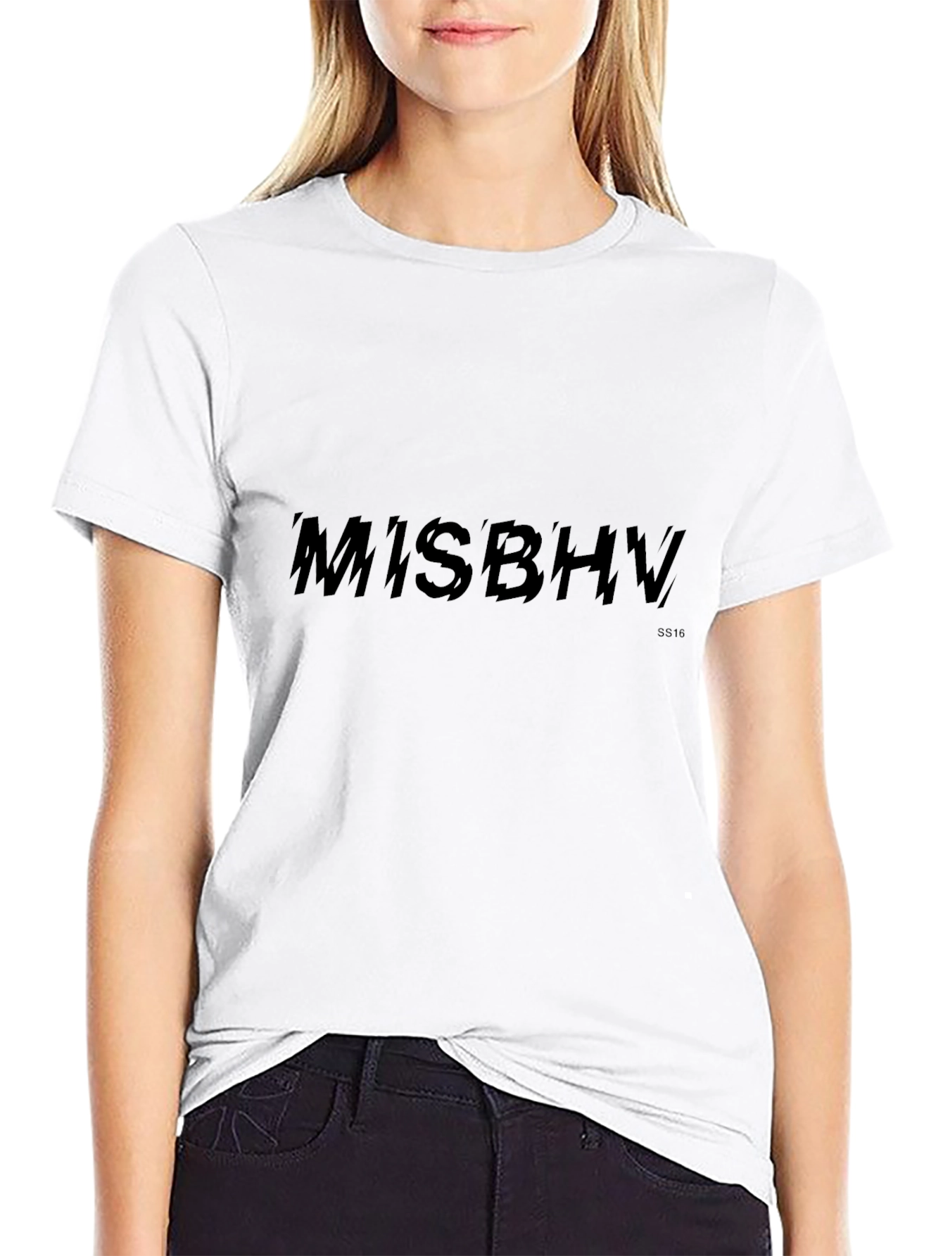 MISBHV Black Graphic Tee