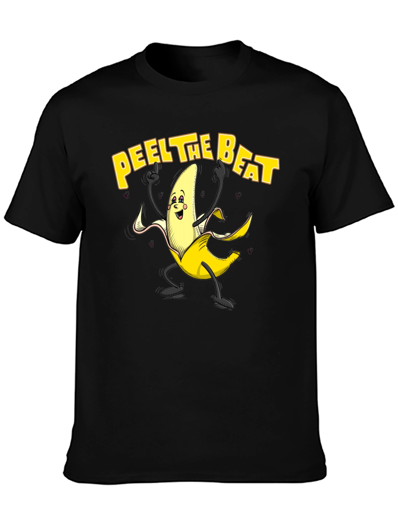 Peel The Beat Banana Graphic T-Shirt
