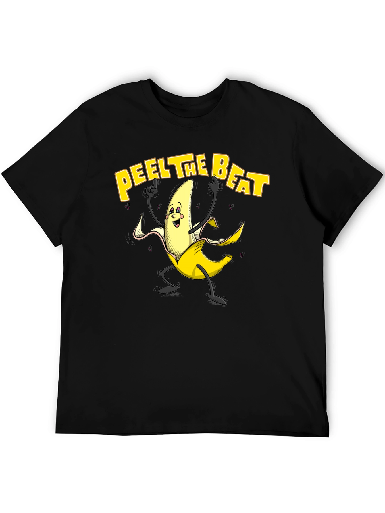 Peel The Beat Banana Graphic T-Shirt