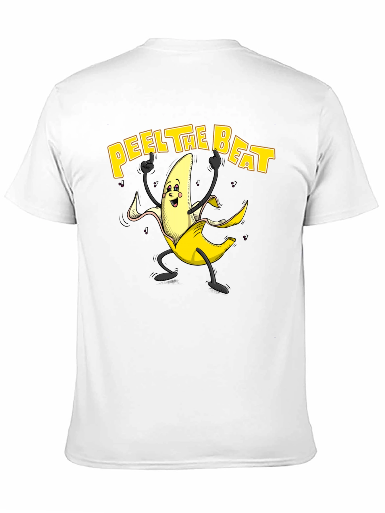 Peel The Beat Banana Graphic T-Shirt