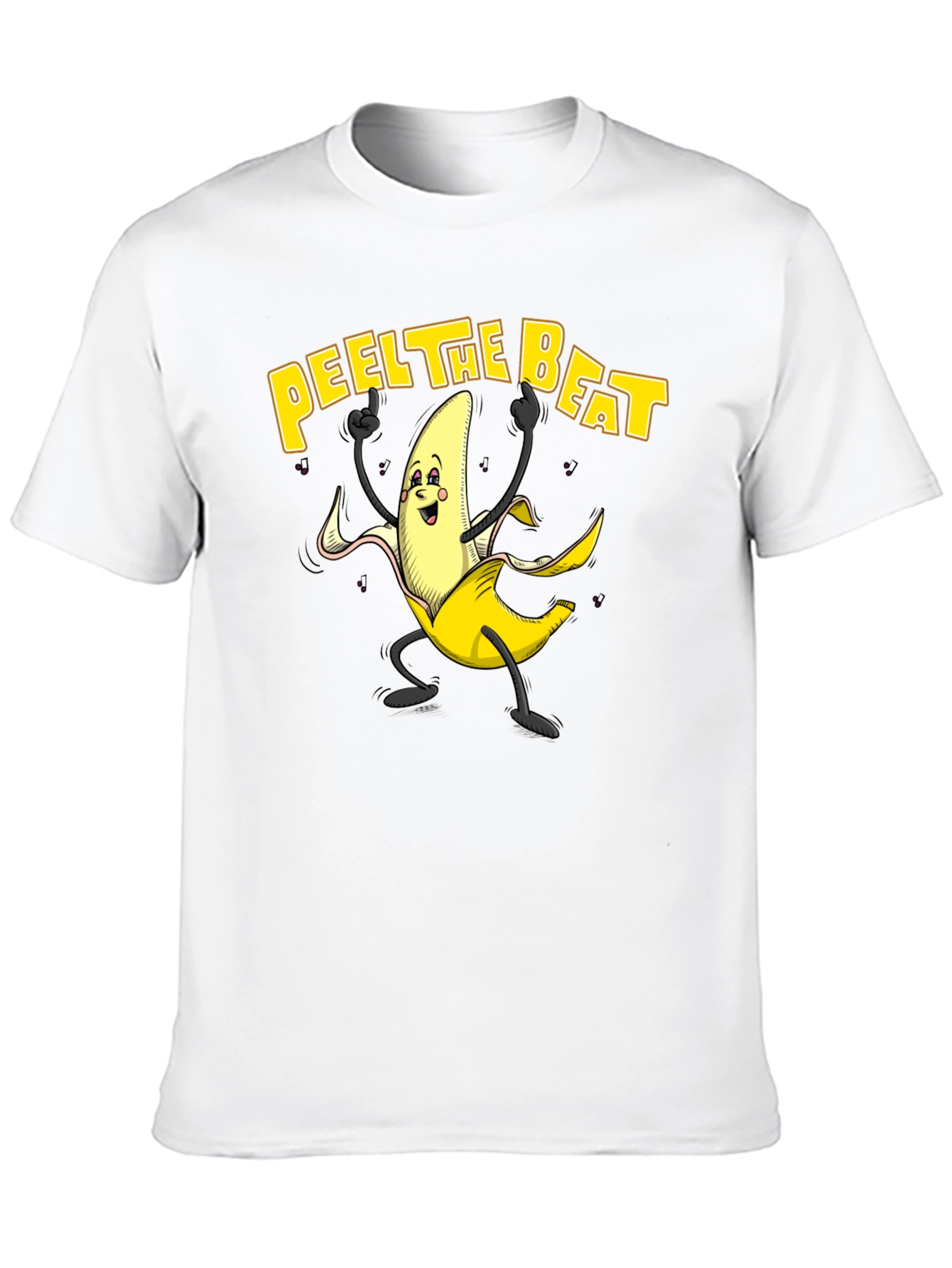 Peel The Beat Banana Graphic T-Shirt