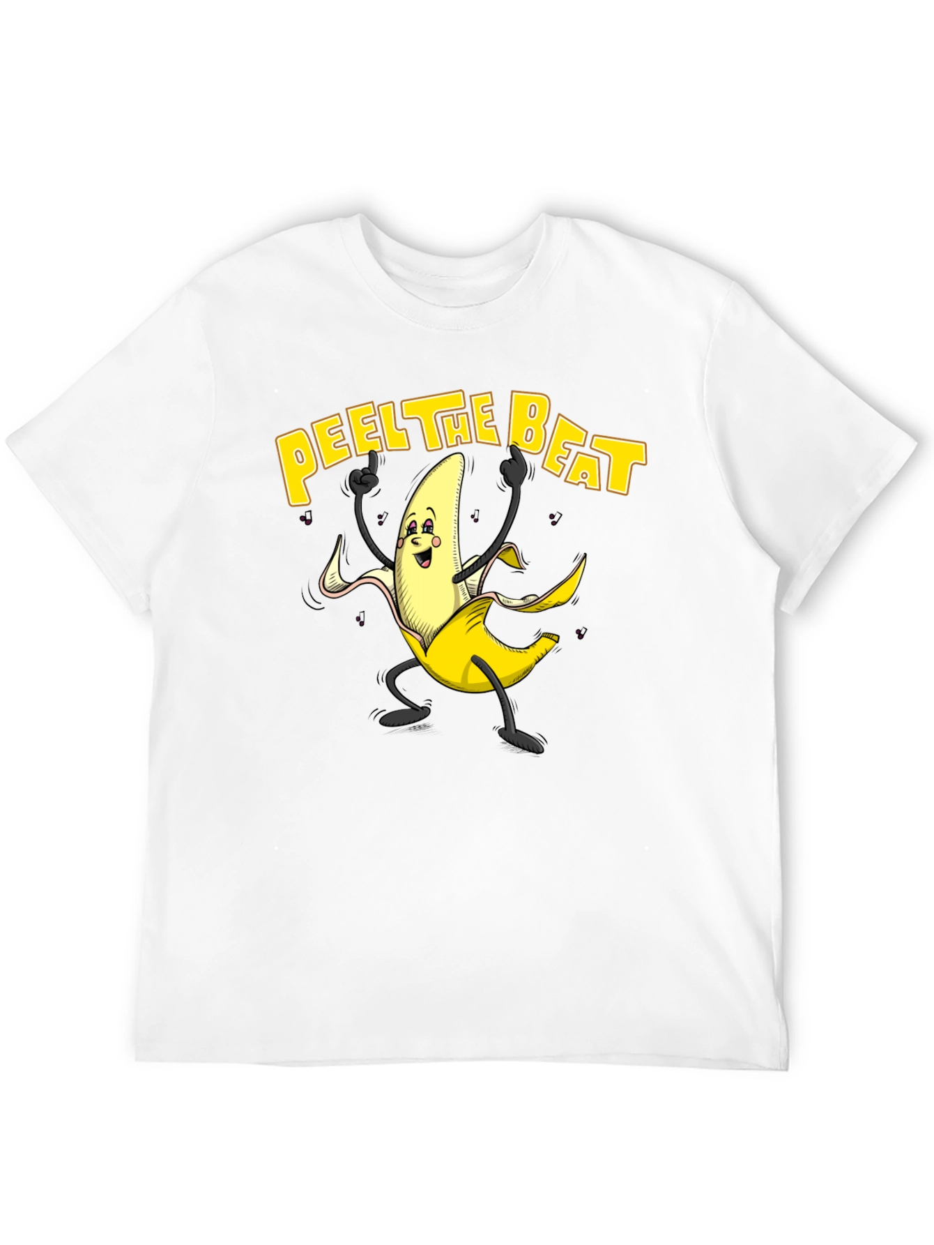 Peel The Beat Banana Graphic T-Shirt