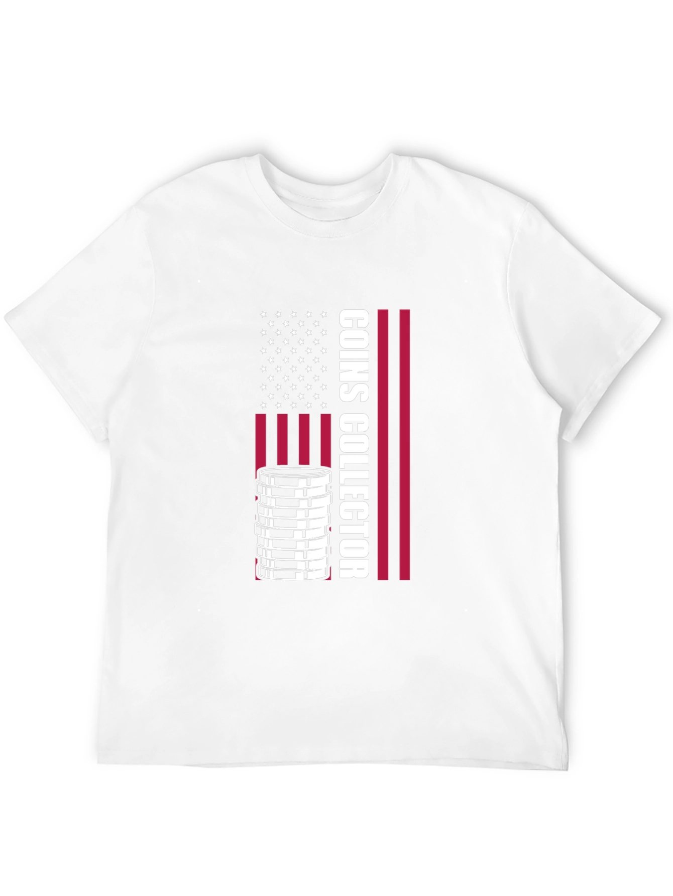 Coin Collector USA Flag T-Shirt