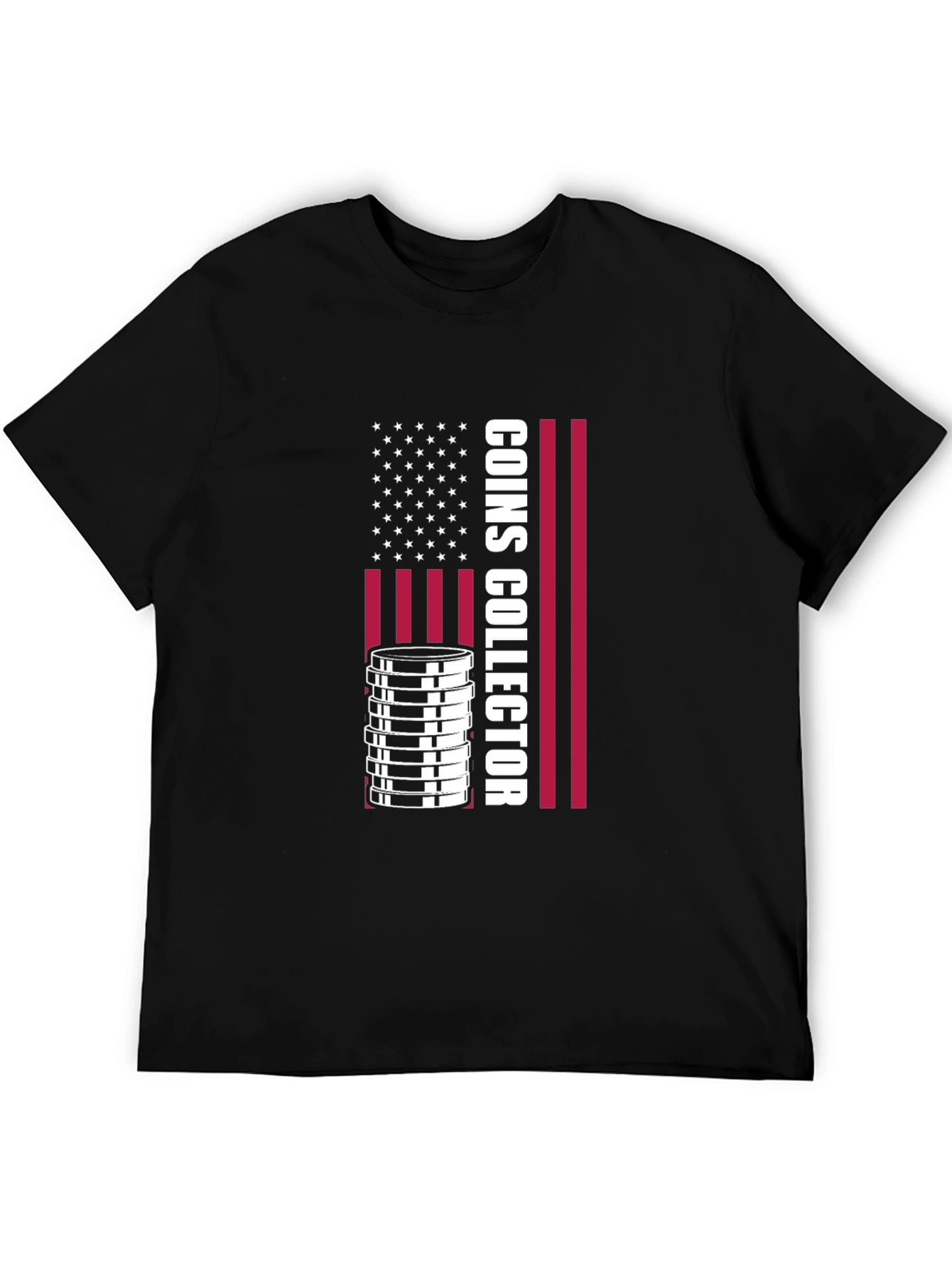Coin Collector USA Flag T-Shirt