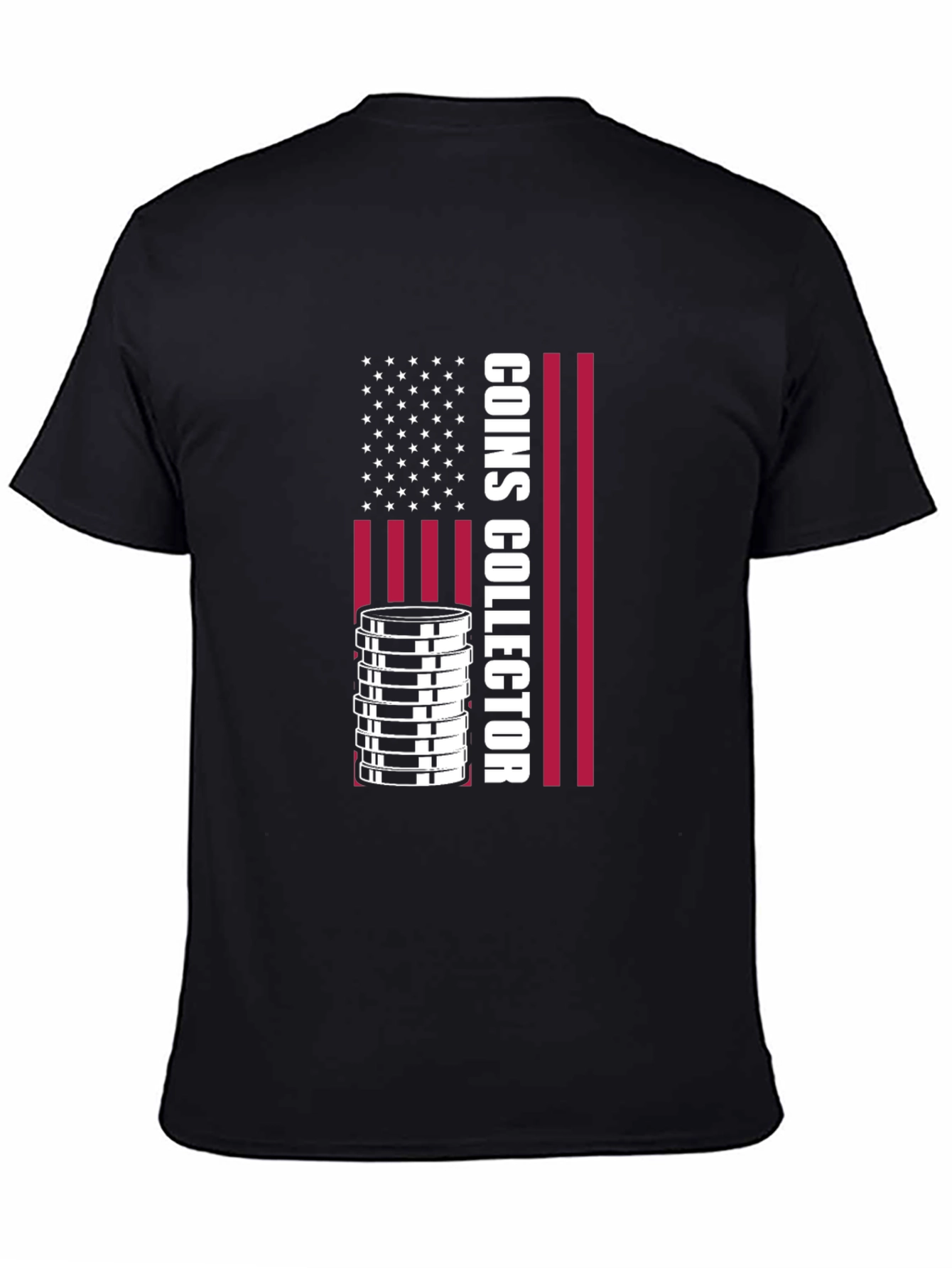 Coin Collector USA Flag T-Shirt