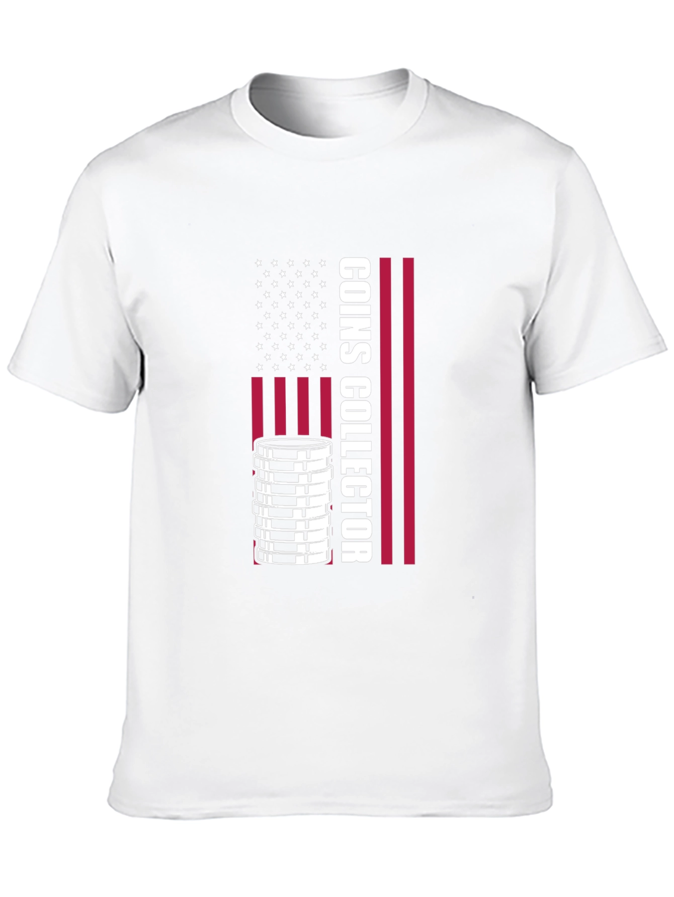 Coin Collector USA Flag T-Shirt
