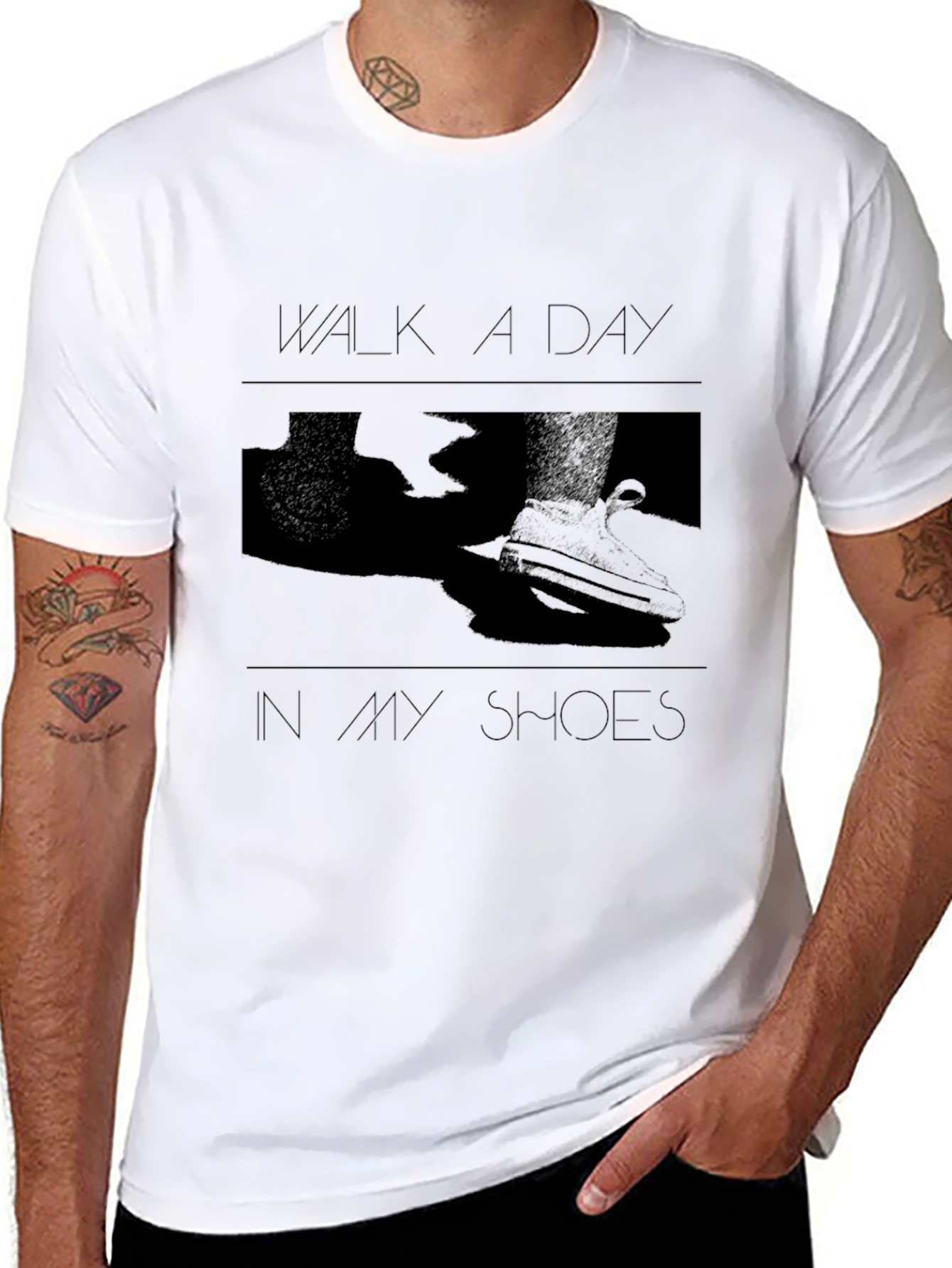 Walk A Day In My Shoes Graphic Tee