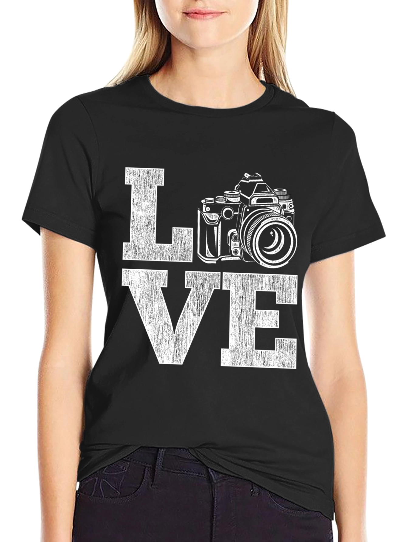 Love Photography Black T-Shirt