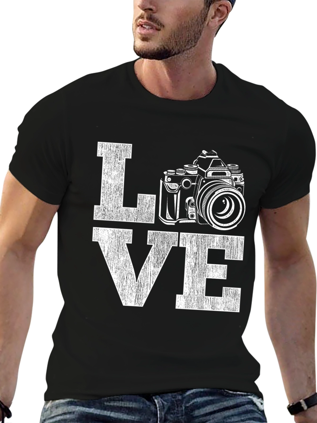 Love Photography Black T-Shirt