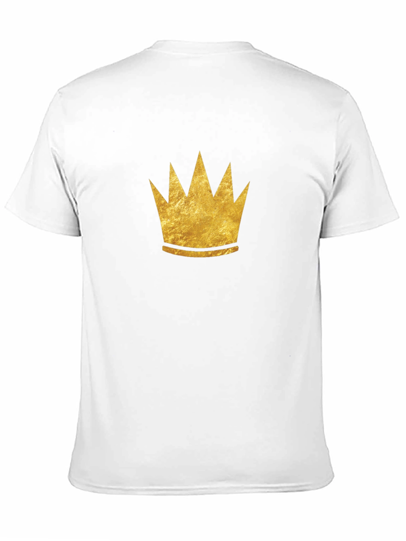 Golden Crown Graphic T-Shirt - Stylish Mens Tee