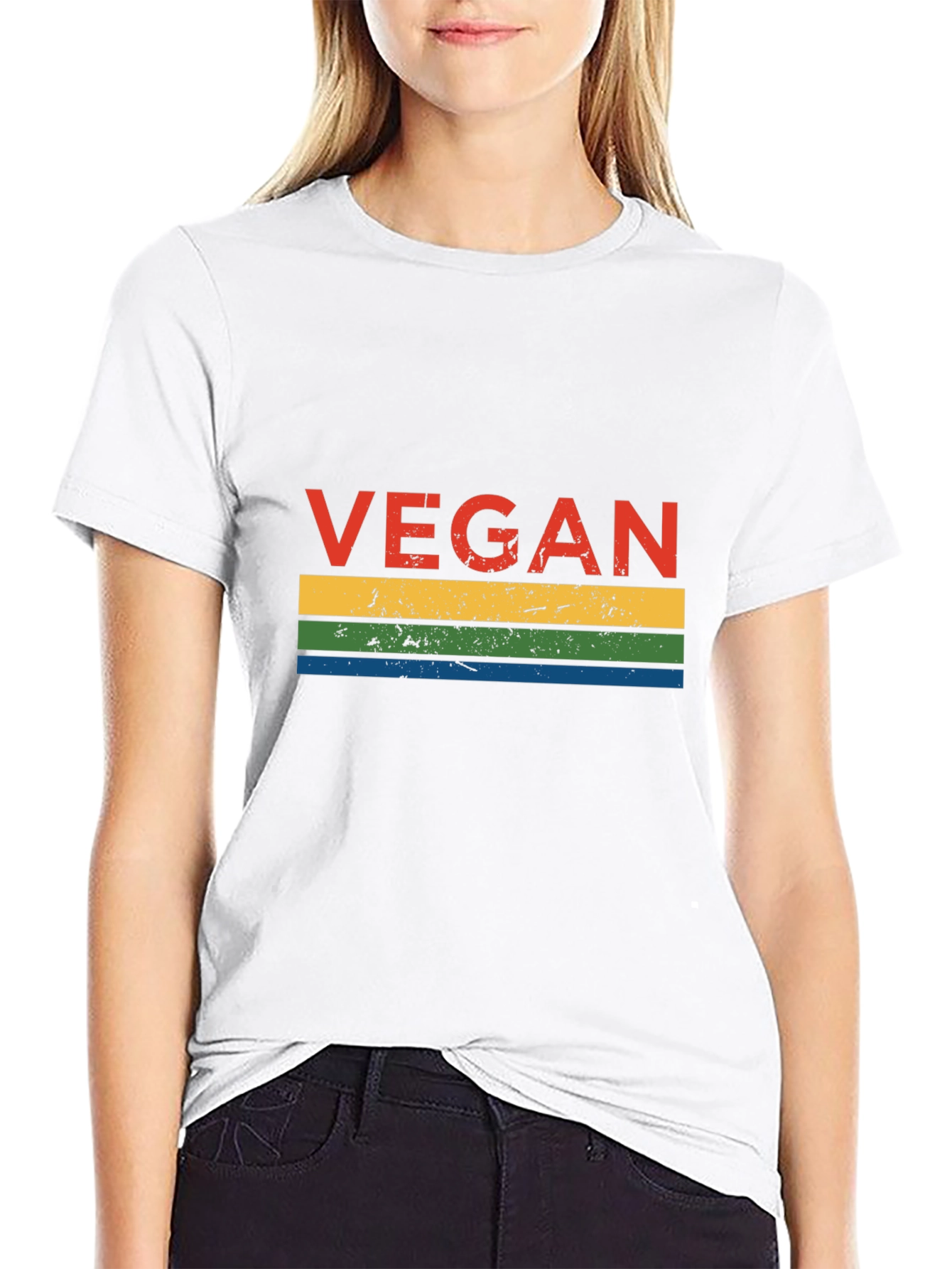 Vegan Pride T-Shirt - Retro Style