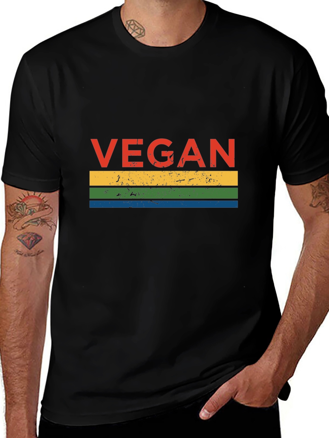 Vegan Pride T-Shirt - Retro Style