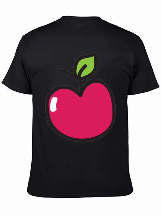 Apple Graphic Tee - Casual Comfort