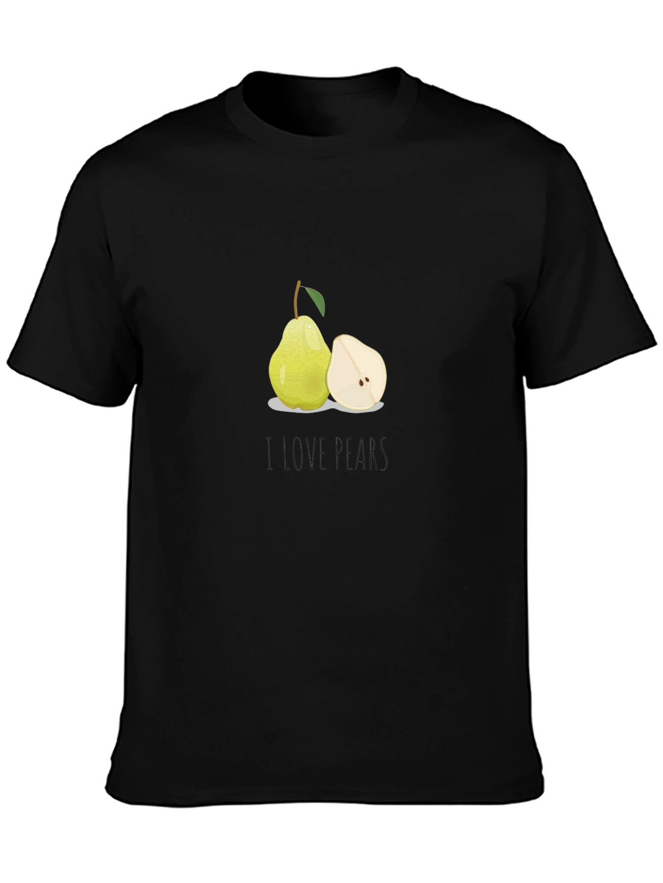 I Love Pears Graphic T-Shirt - Stylish Fruit Tee