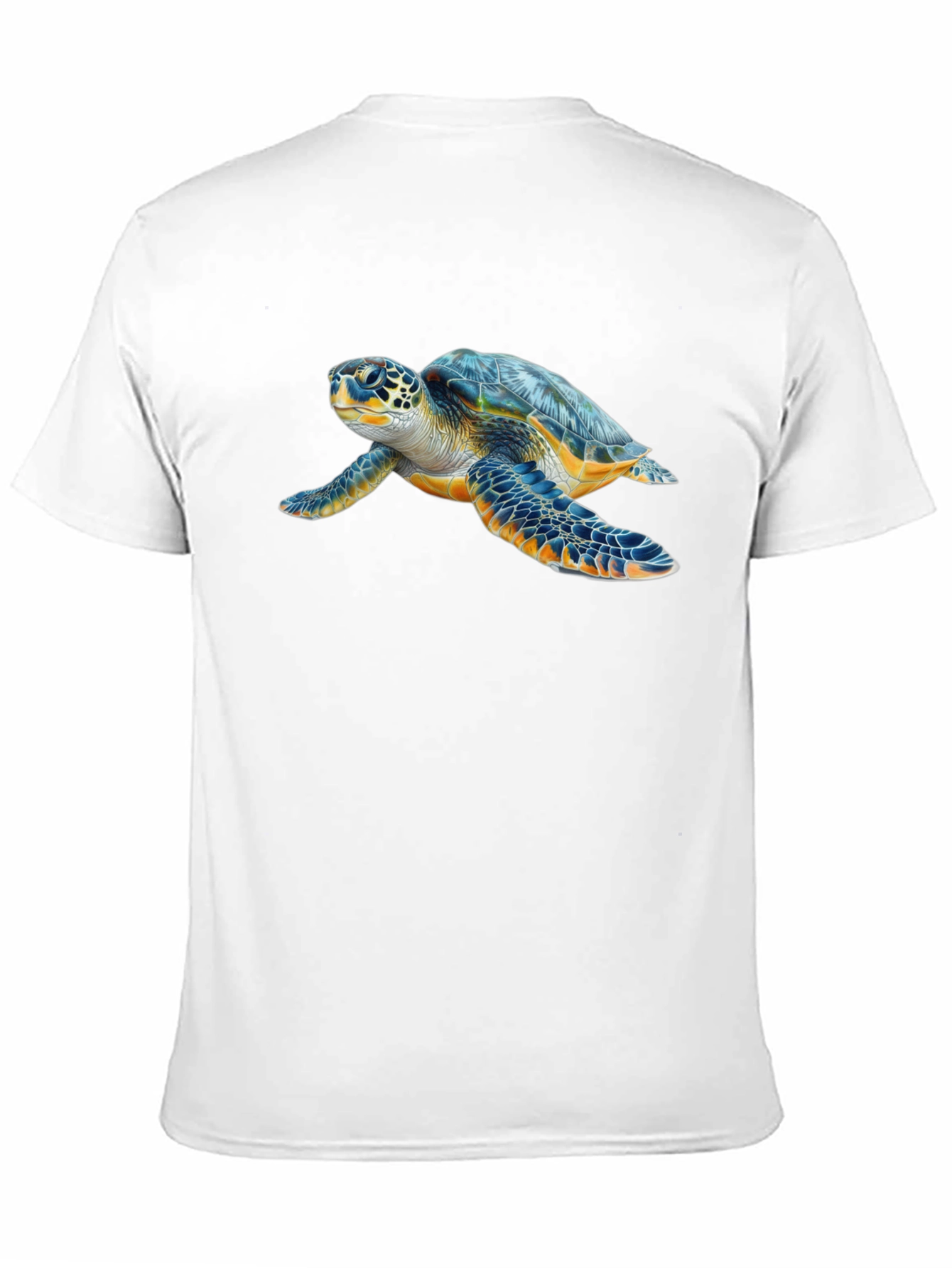 Sea Turtle Graphic Tee - Black