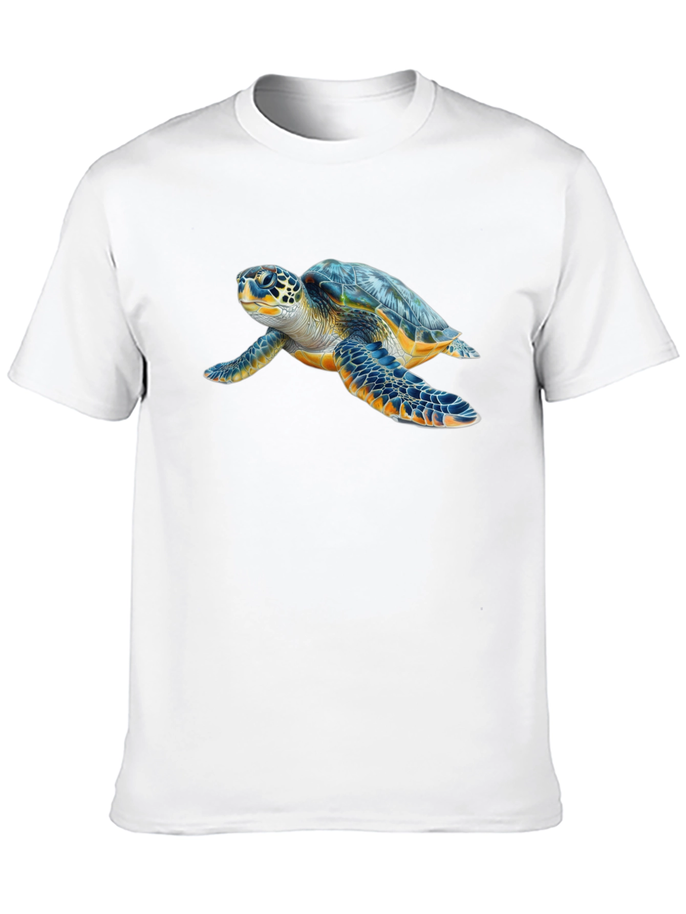 Sea Turtle Graphic Tee - Black