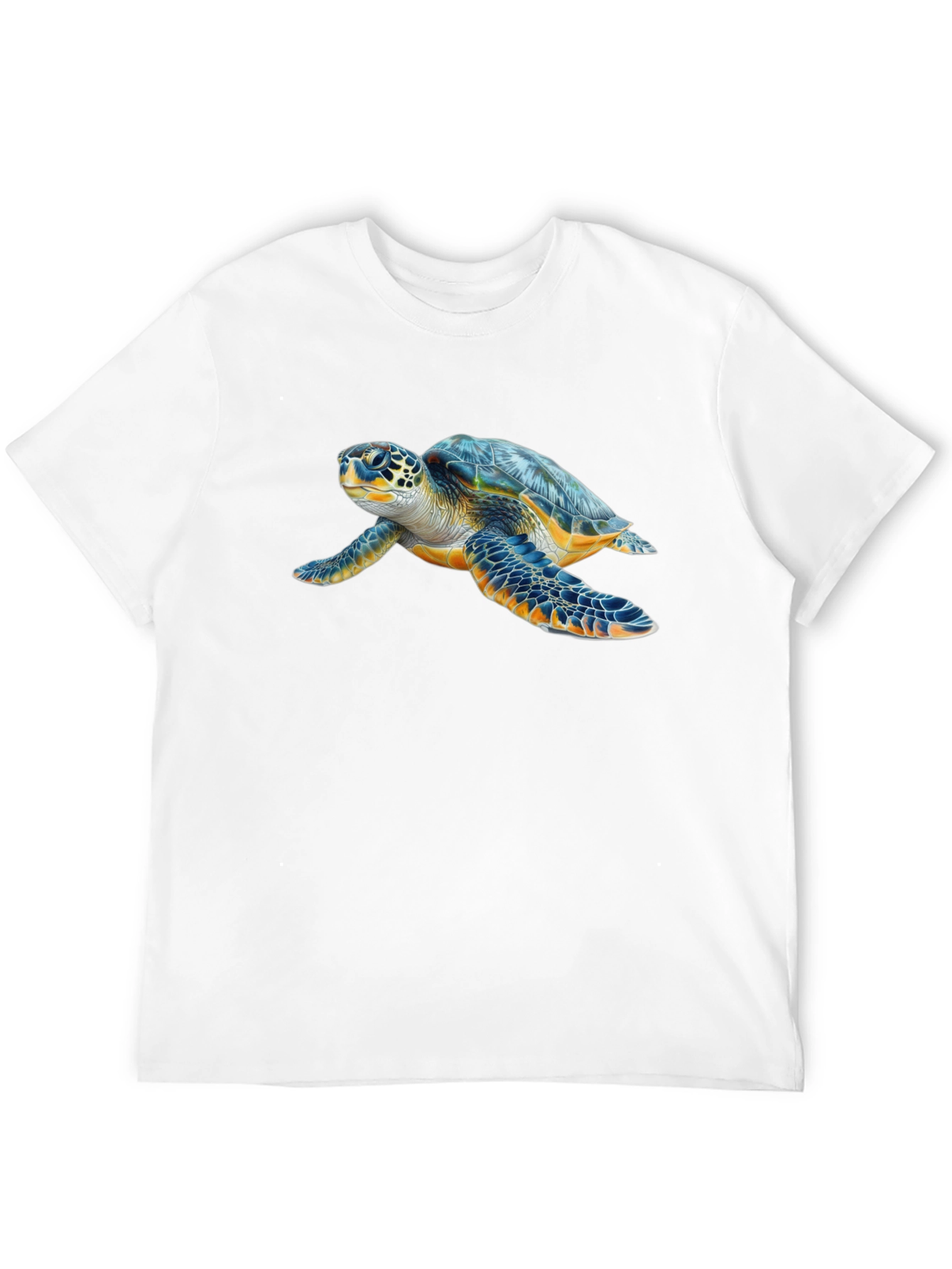 Sea Turtle Graphic Tee - Black