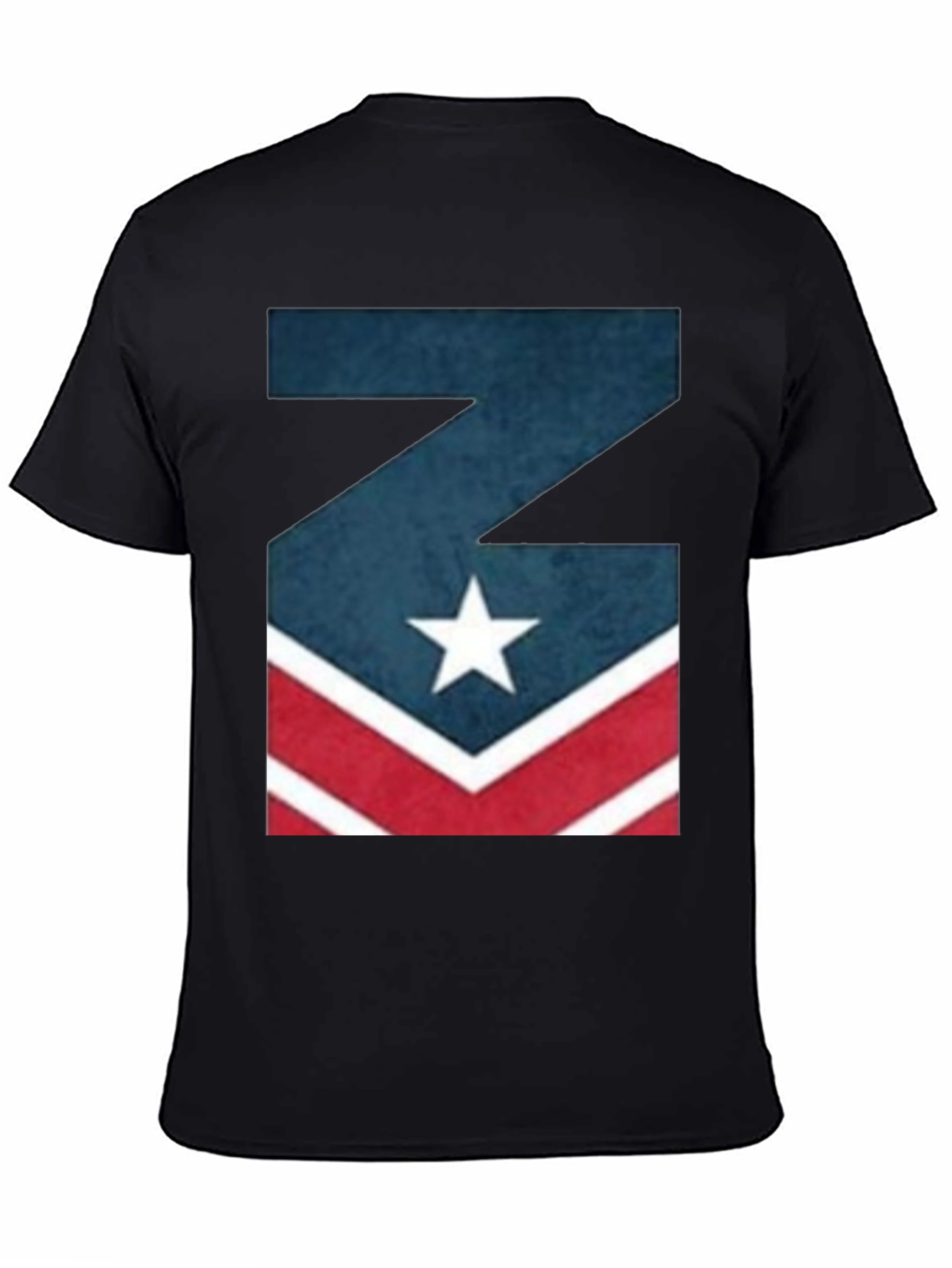 Patriotic Z Letter T-Shirt